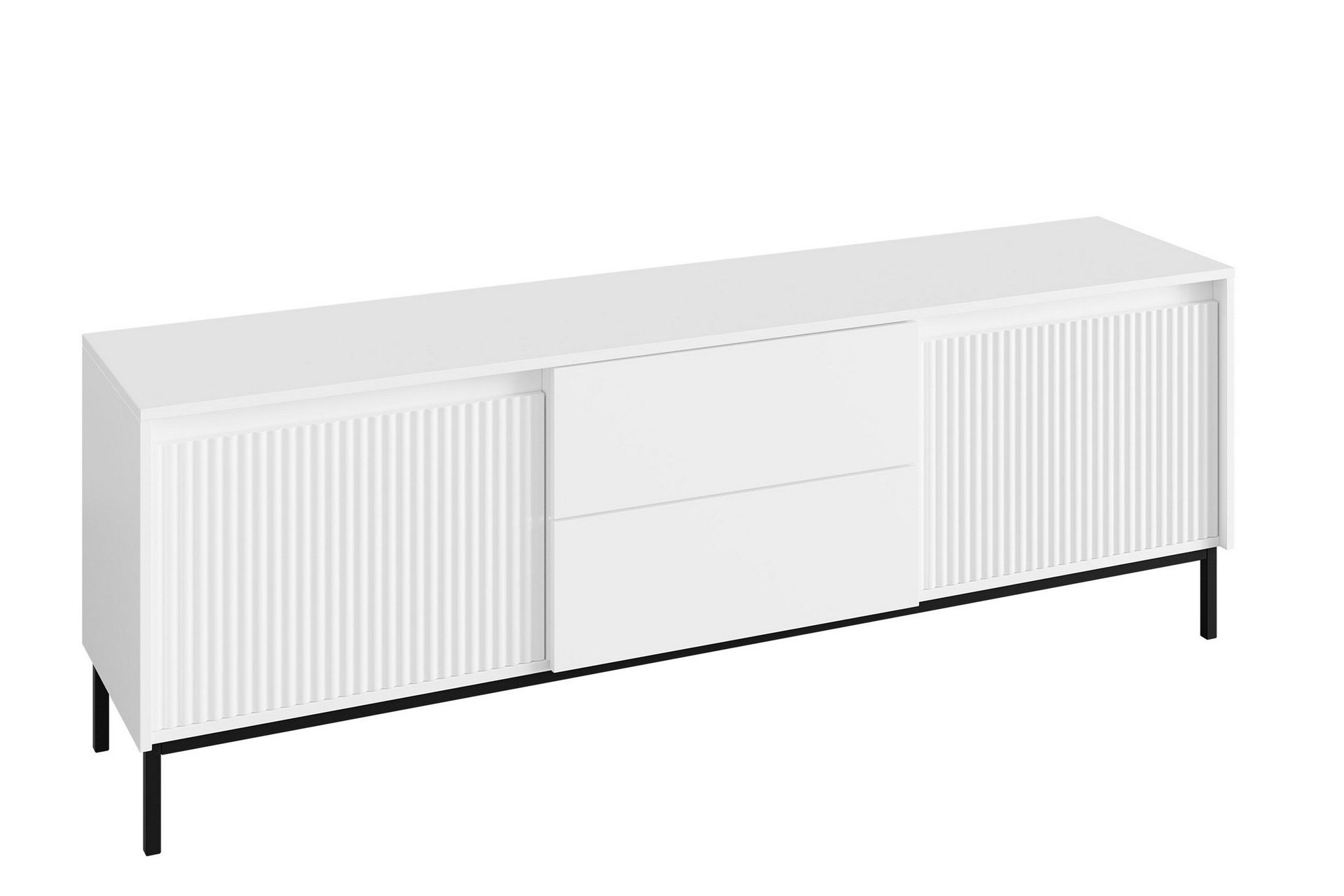 bjurholm tv-bänk 174 cm - vit