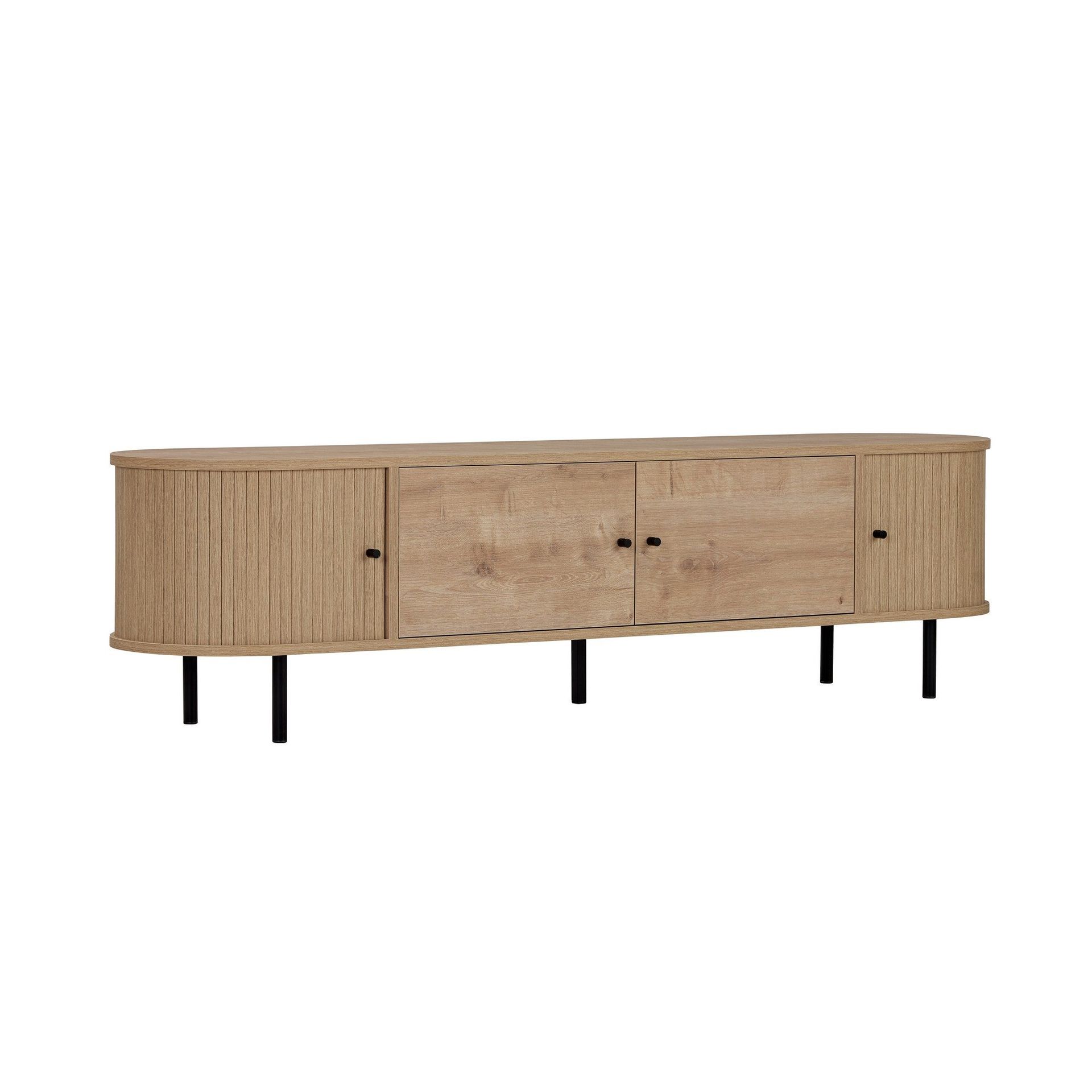 Bryric Tv-bänk 180 cm - Sapphire Oak/Svart