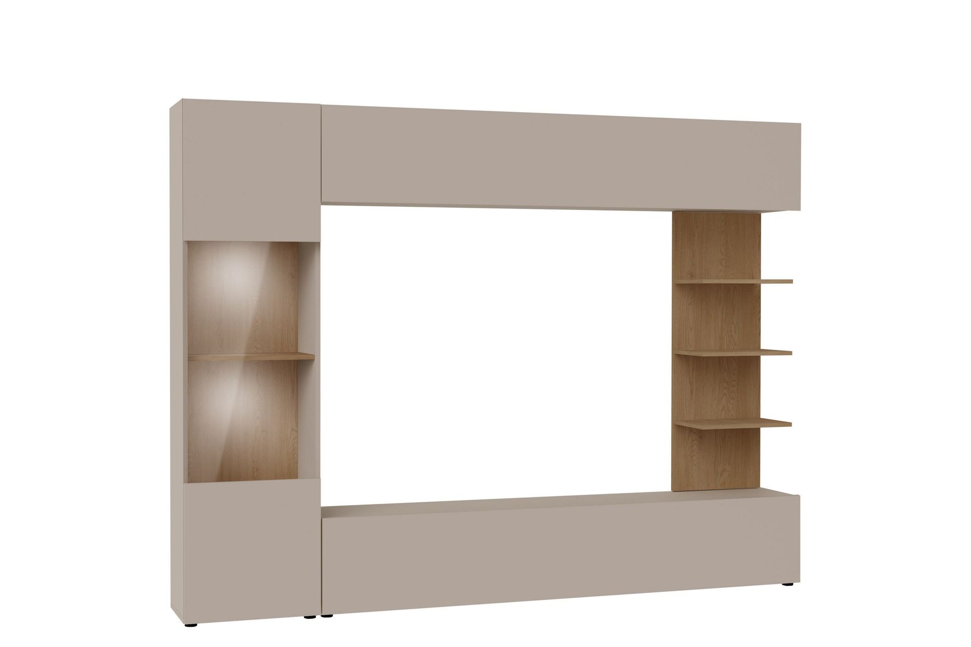 Bunda Tv-möbelset 250x30 cm - Beige