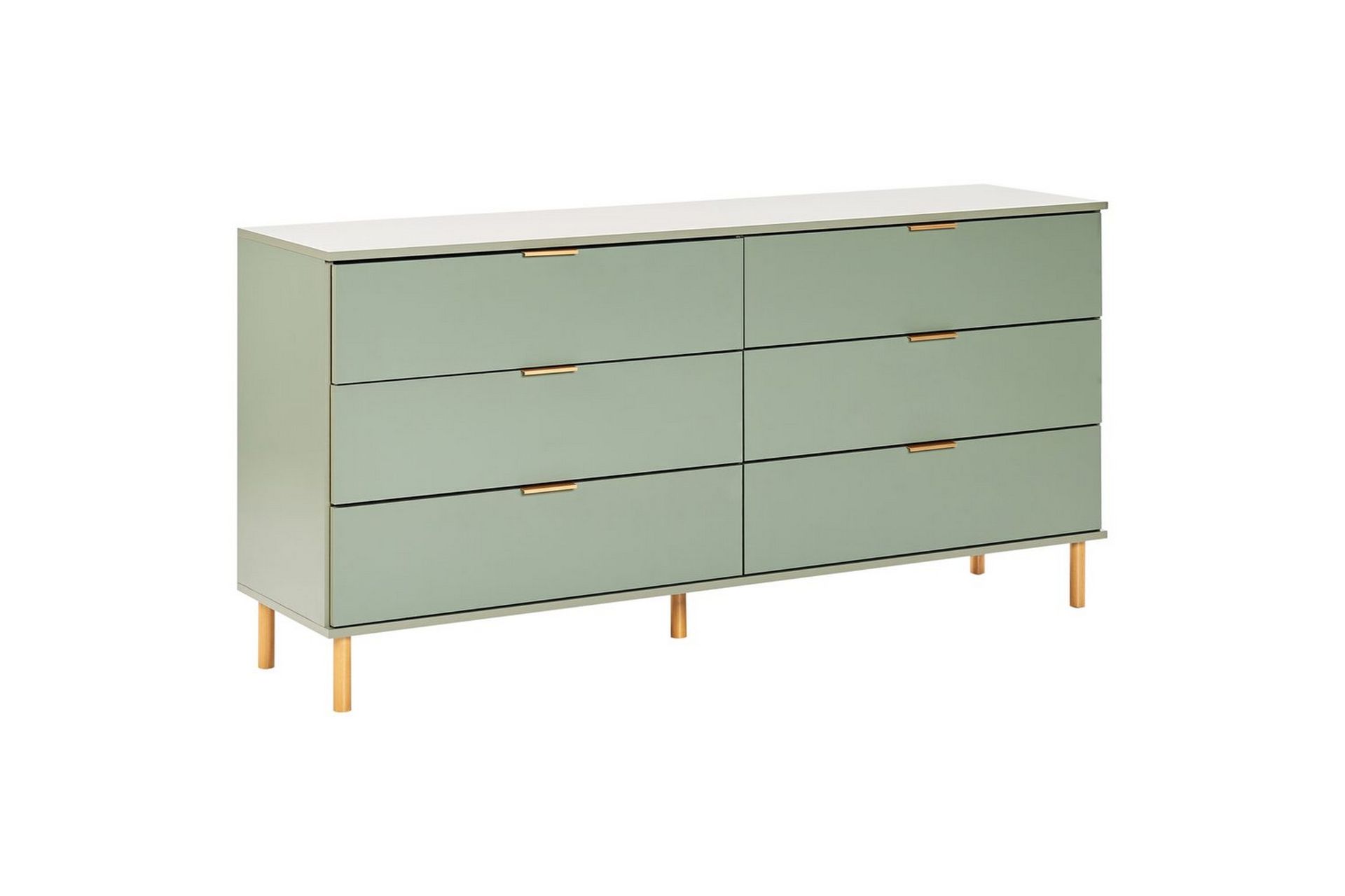 byrå walpole grön, guld - grön, guld