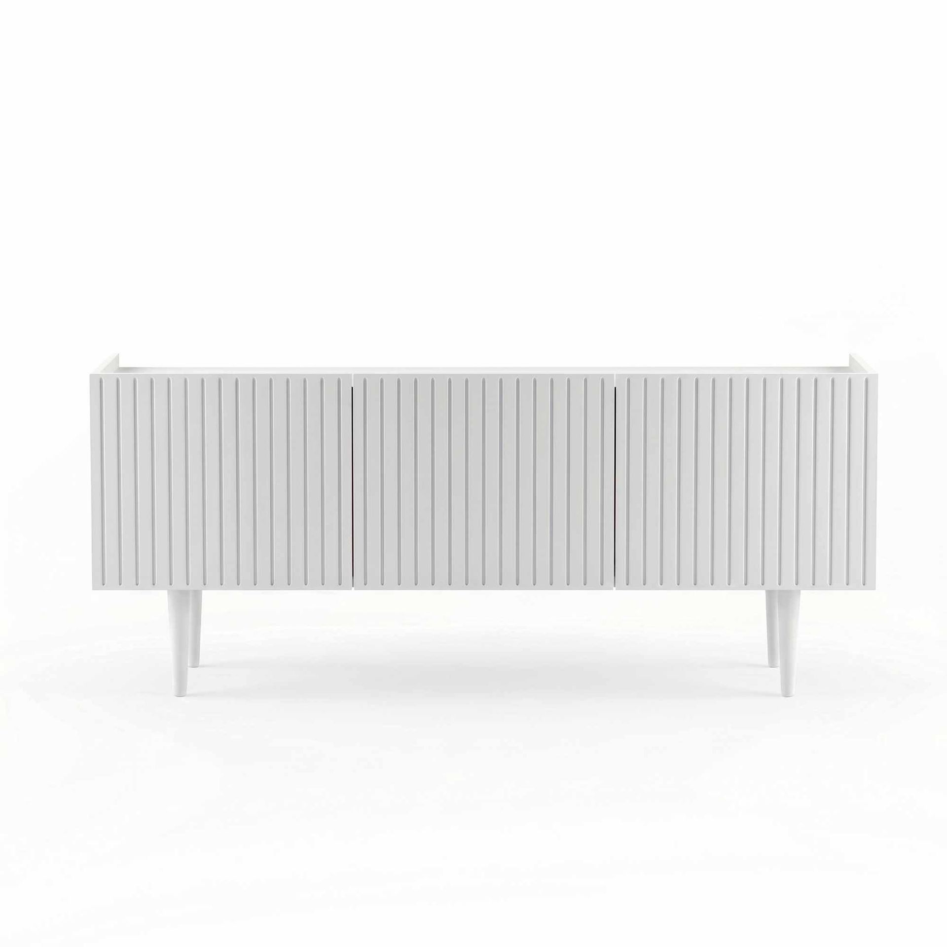 Capella TV-bänk 120x50x29 cm - Vit