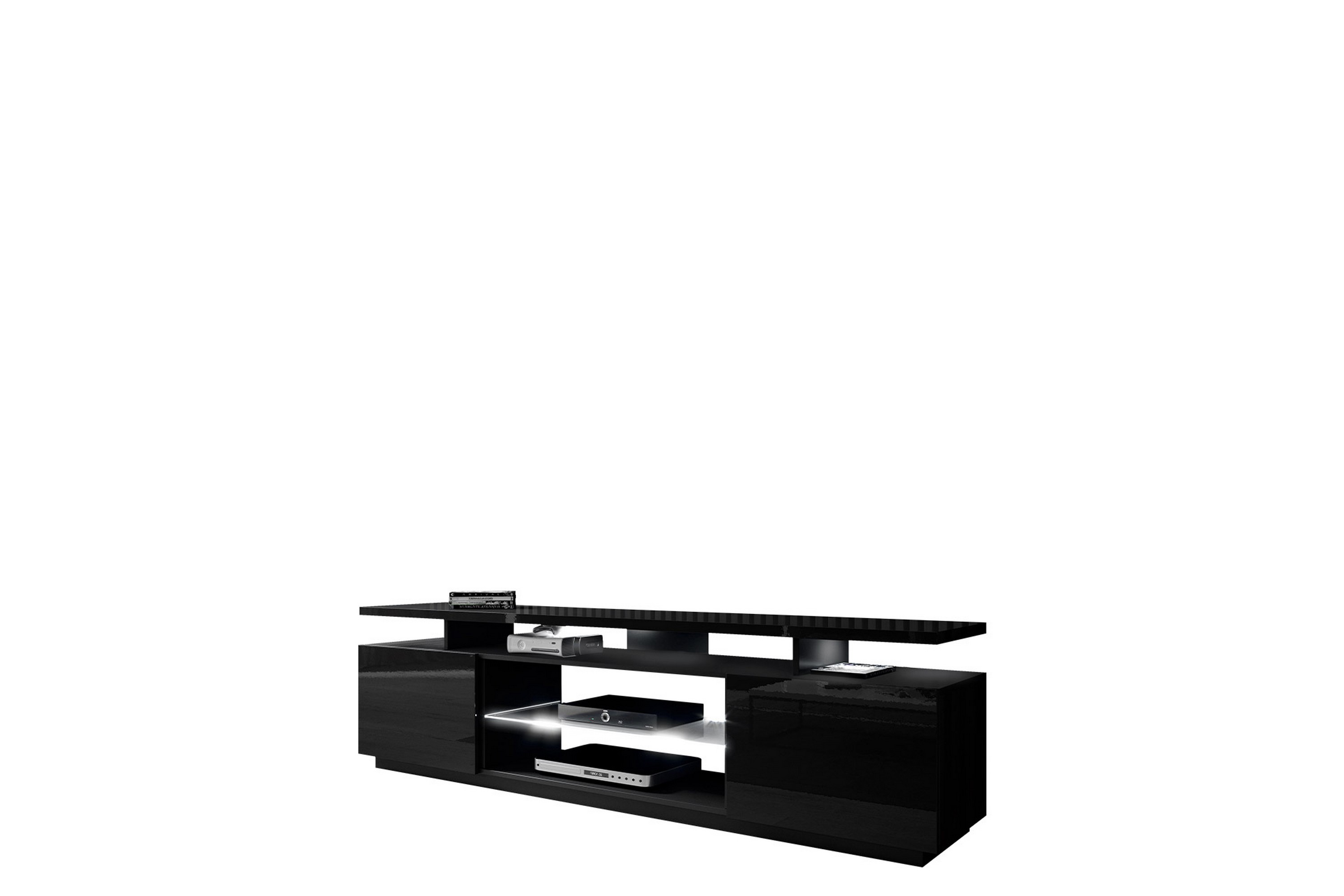 Ceasar Tv-bänk 180 cm Svart