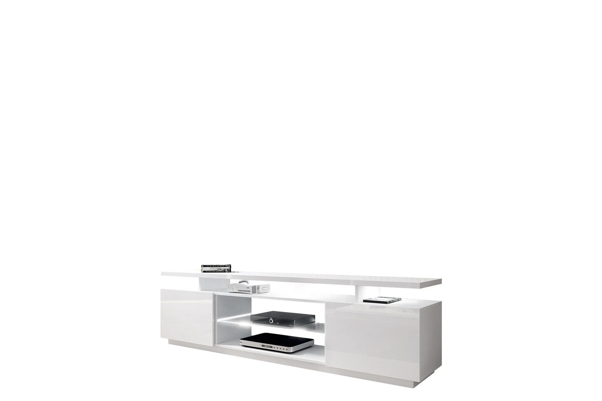 Ceasar Tv-b&auml;nk 180 cm - Vit