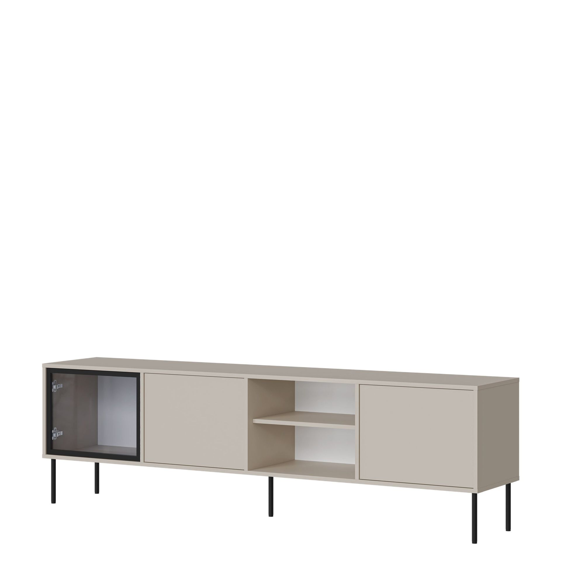 Claven Tv-b&auml;nk 201 cm - beige