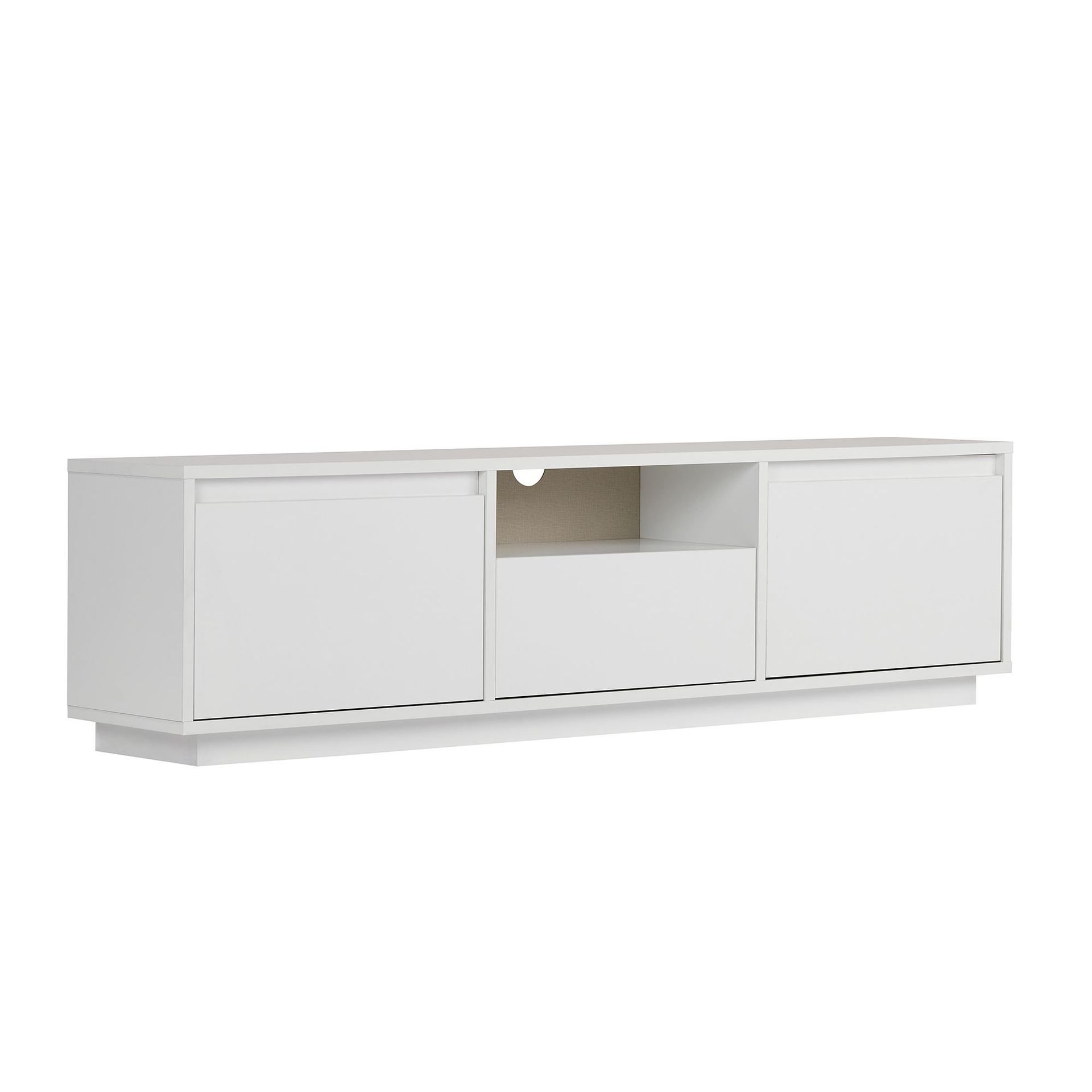 Domar Tv-b&auml;nk 160 cm - Naturligt vit