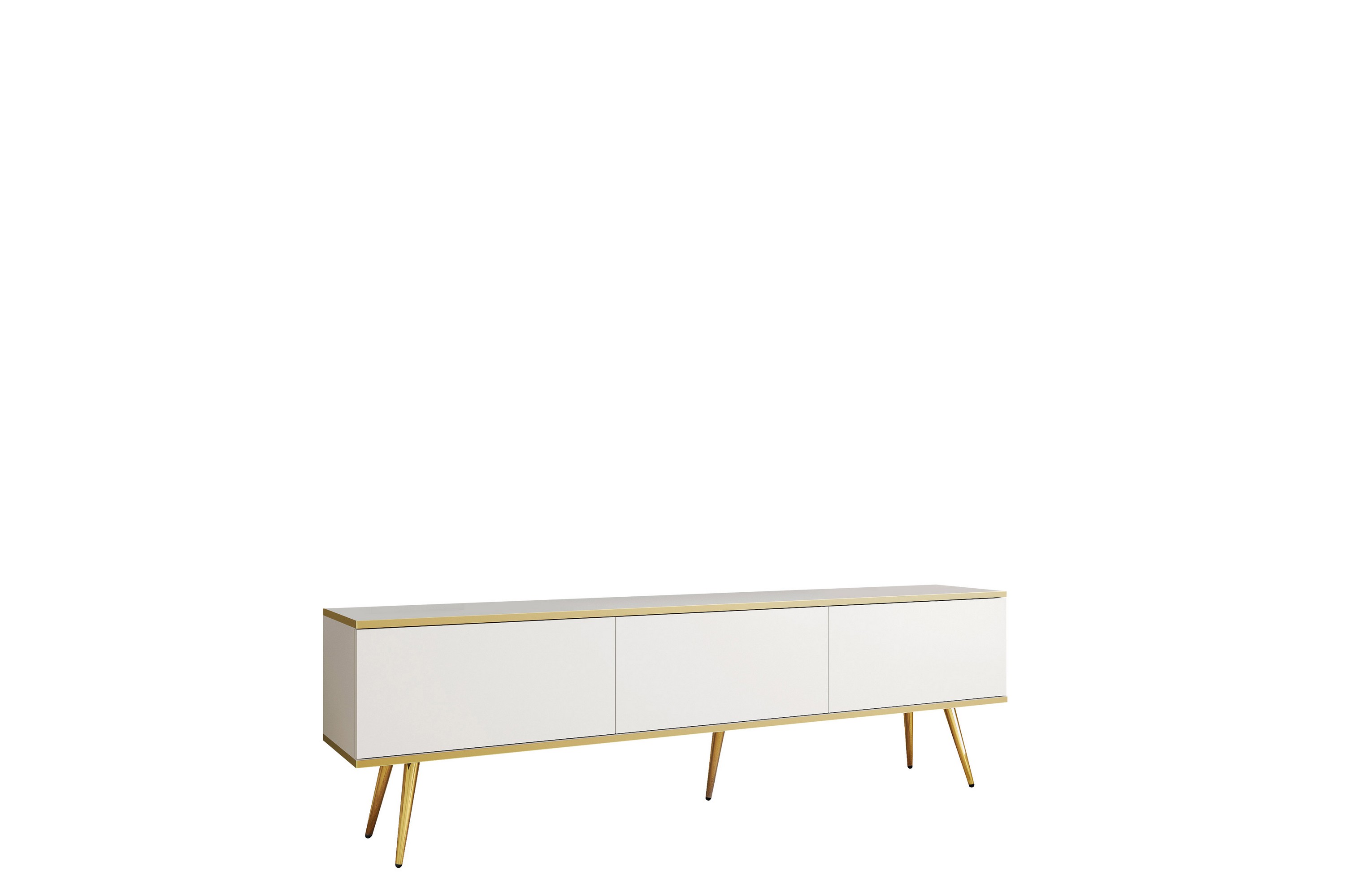 edson tv-bänk 175 cm - vit