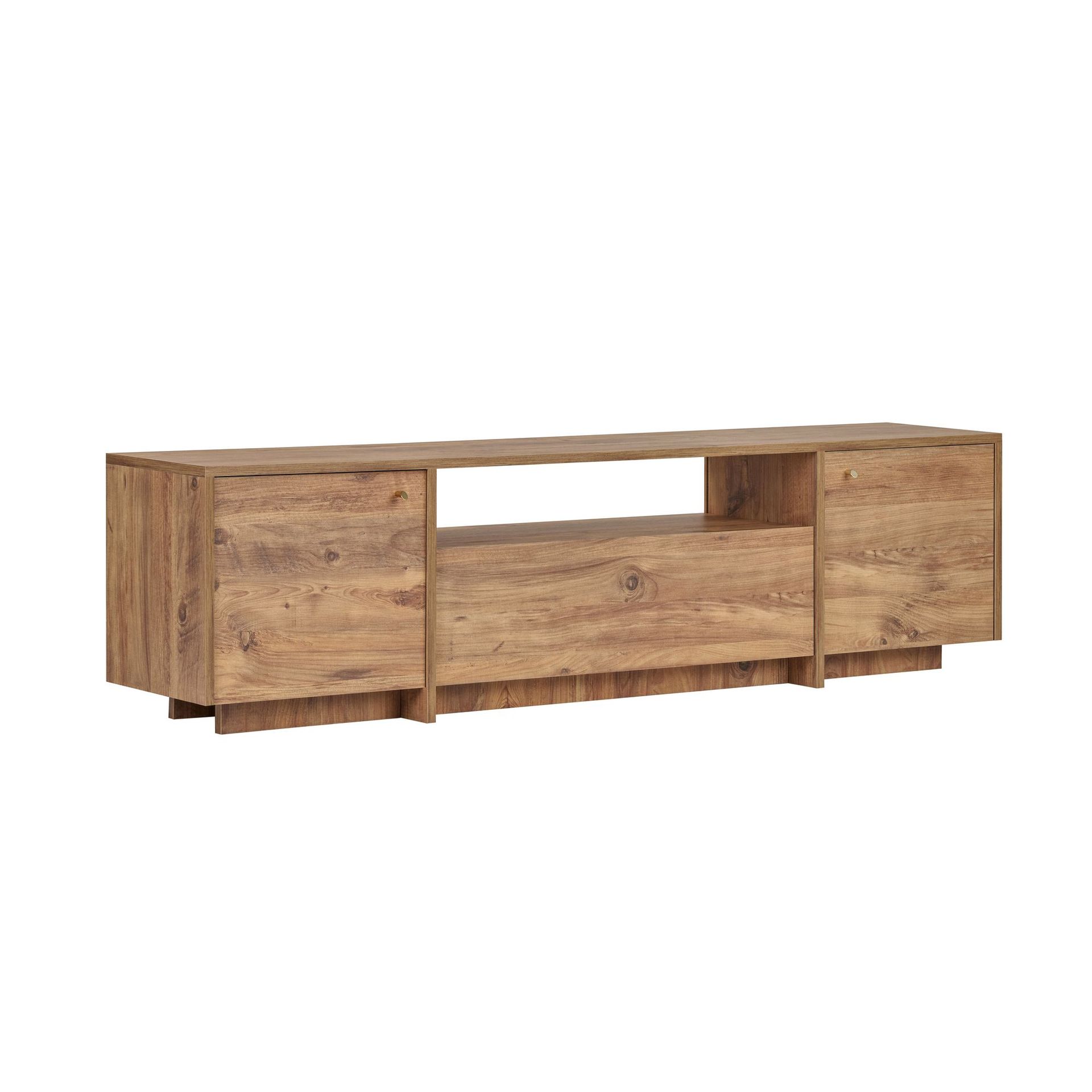 Farvik TV-b&auml;nk med F&ouml;rvaring 180x46x35 cm - Atlantic Pine