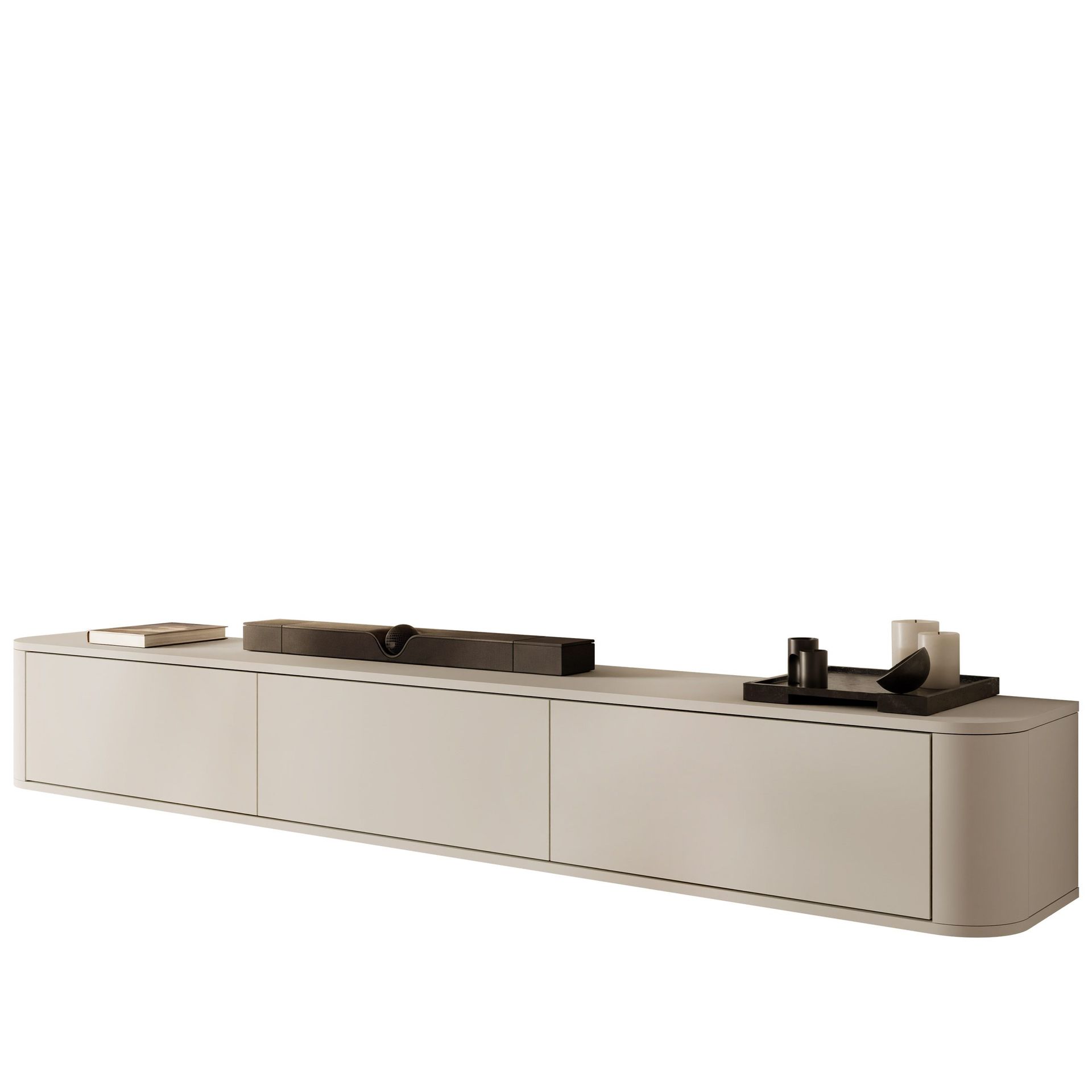 Fjora Tv-bänk 200 cm - Beige
