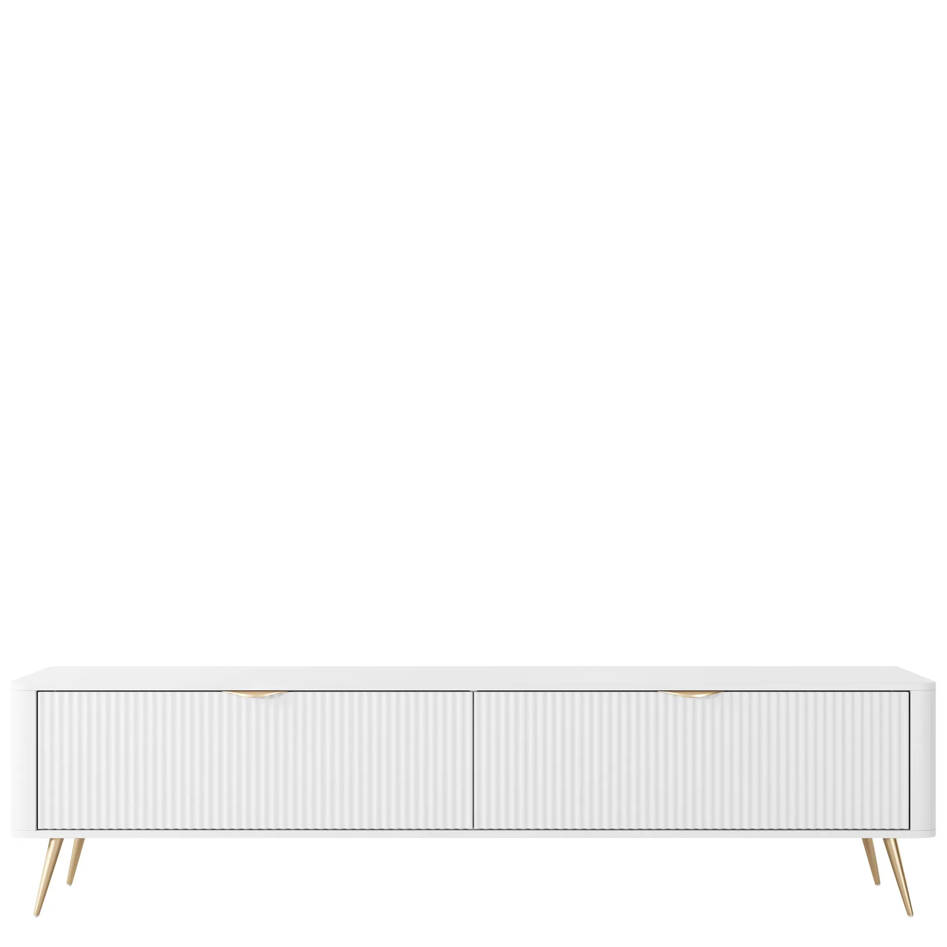 Forba Tv-b&auml;nk 200 cm - vit