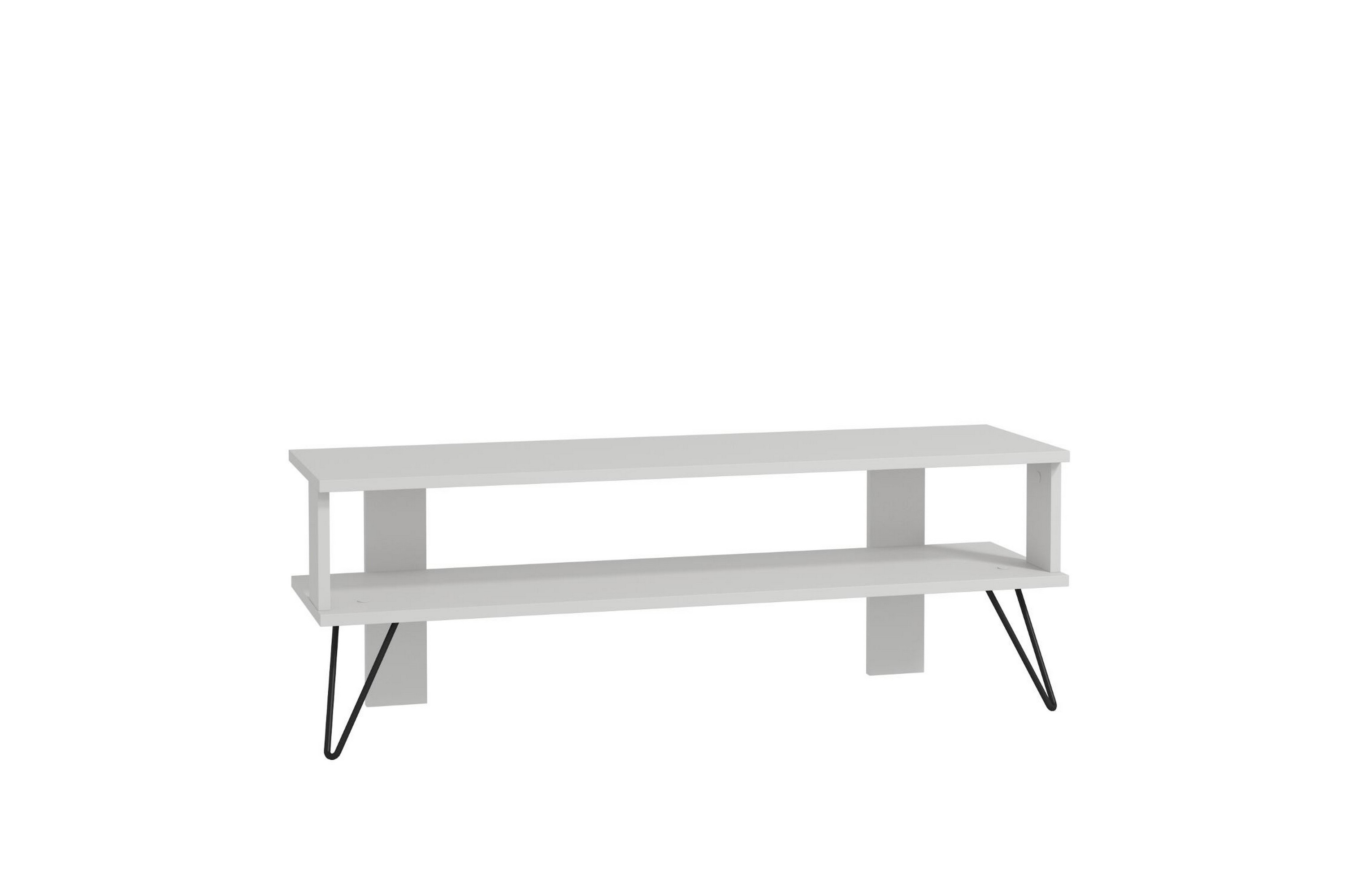 greger tv-bänk 120 cm - vit