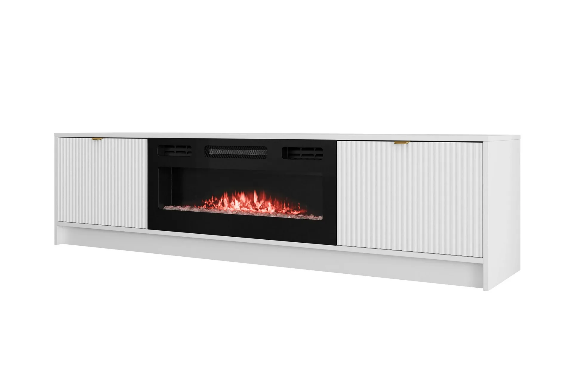 gudelia tv-bänk 182 cm - vit