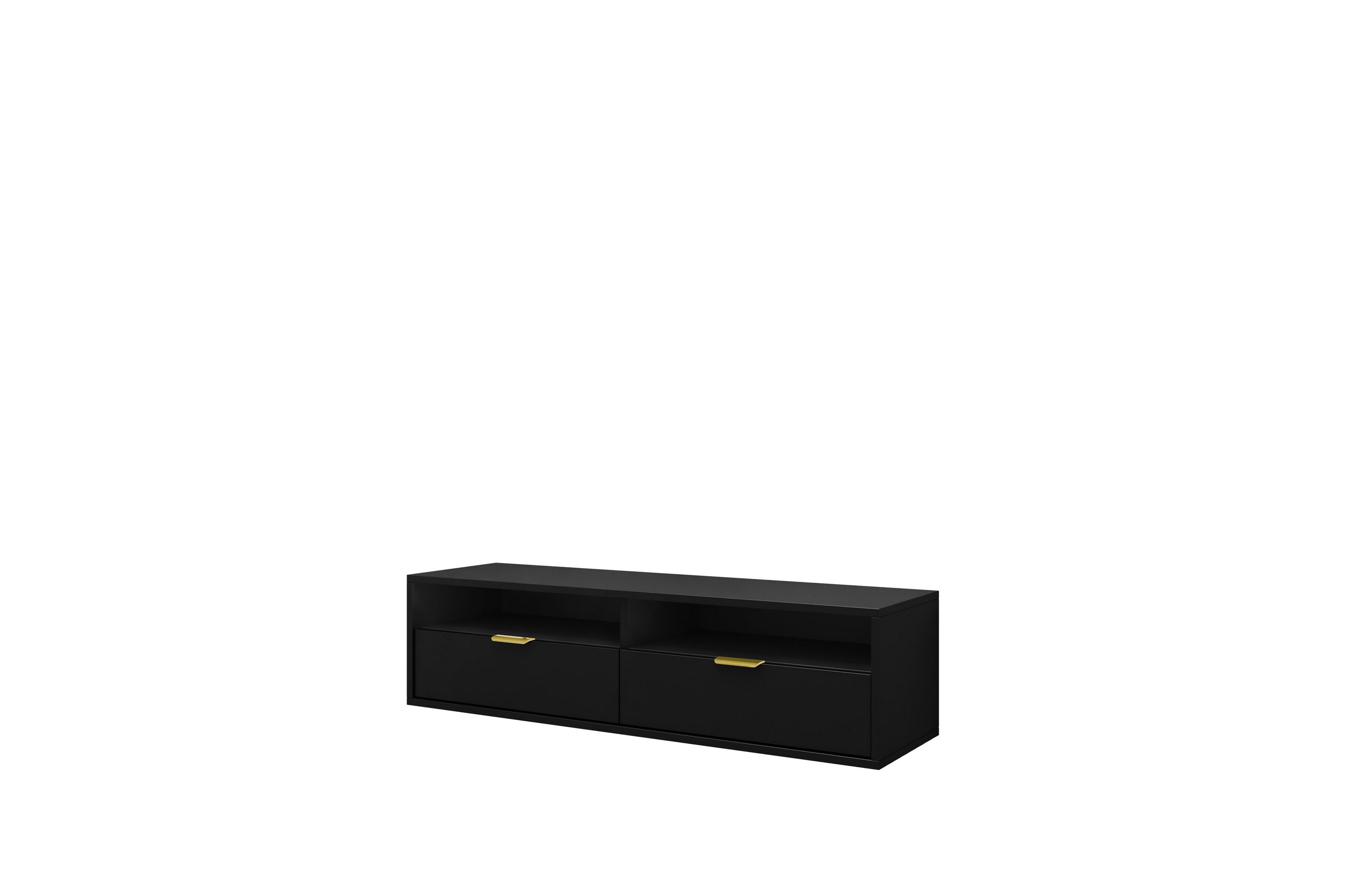 Kanon Tv-bänk 140 cm Svart