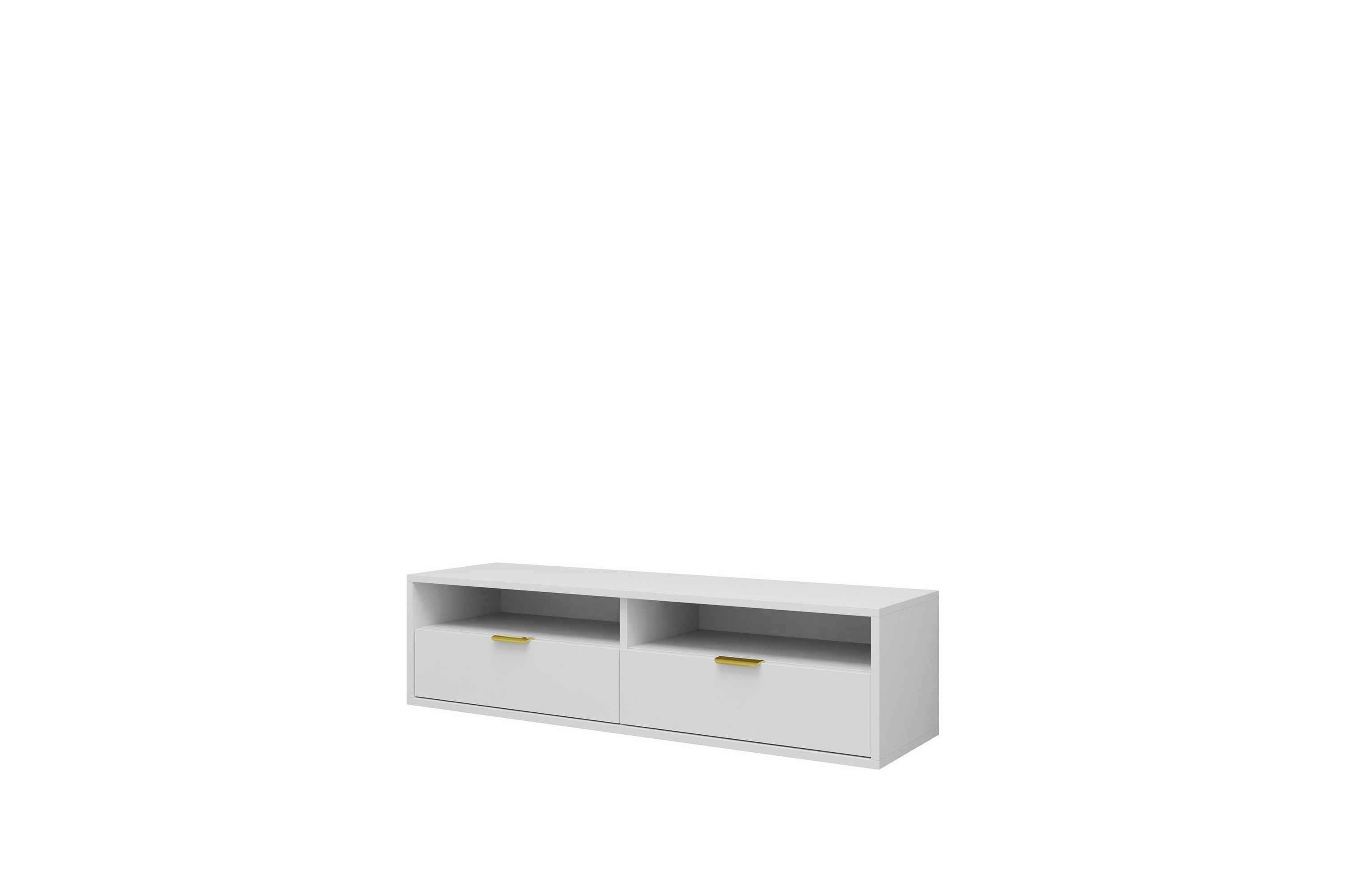 Kanon Tv-bänk 140 cm Vit