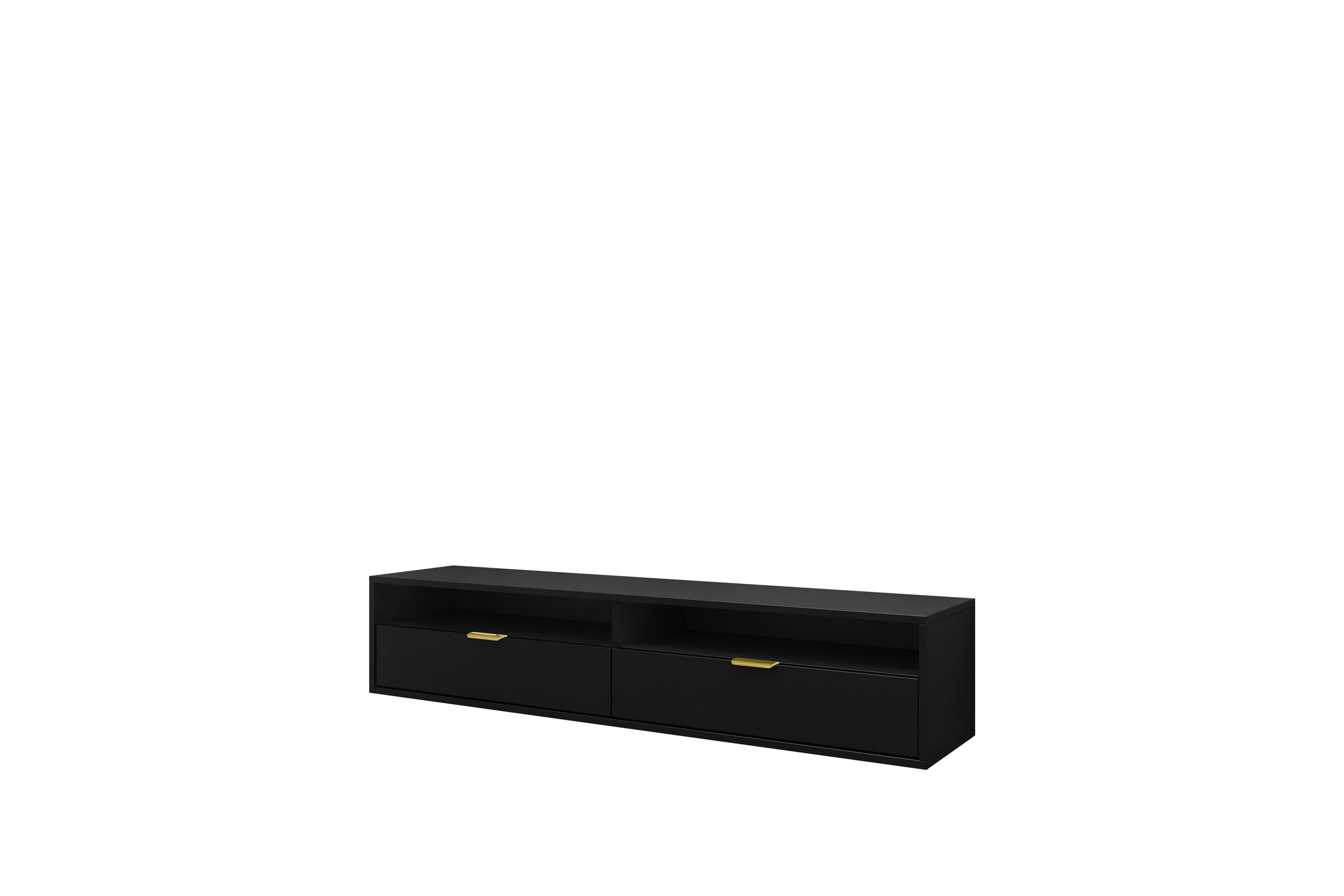 Kanon Tv-bänk 175 cm Svart