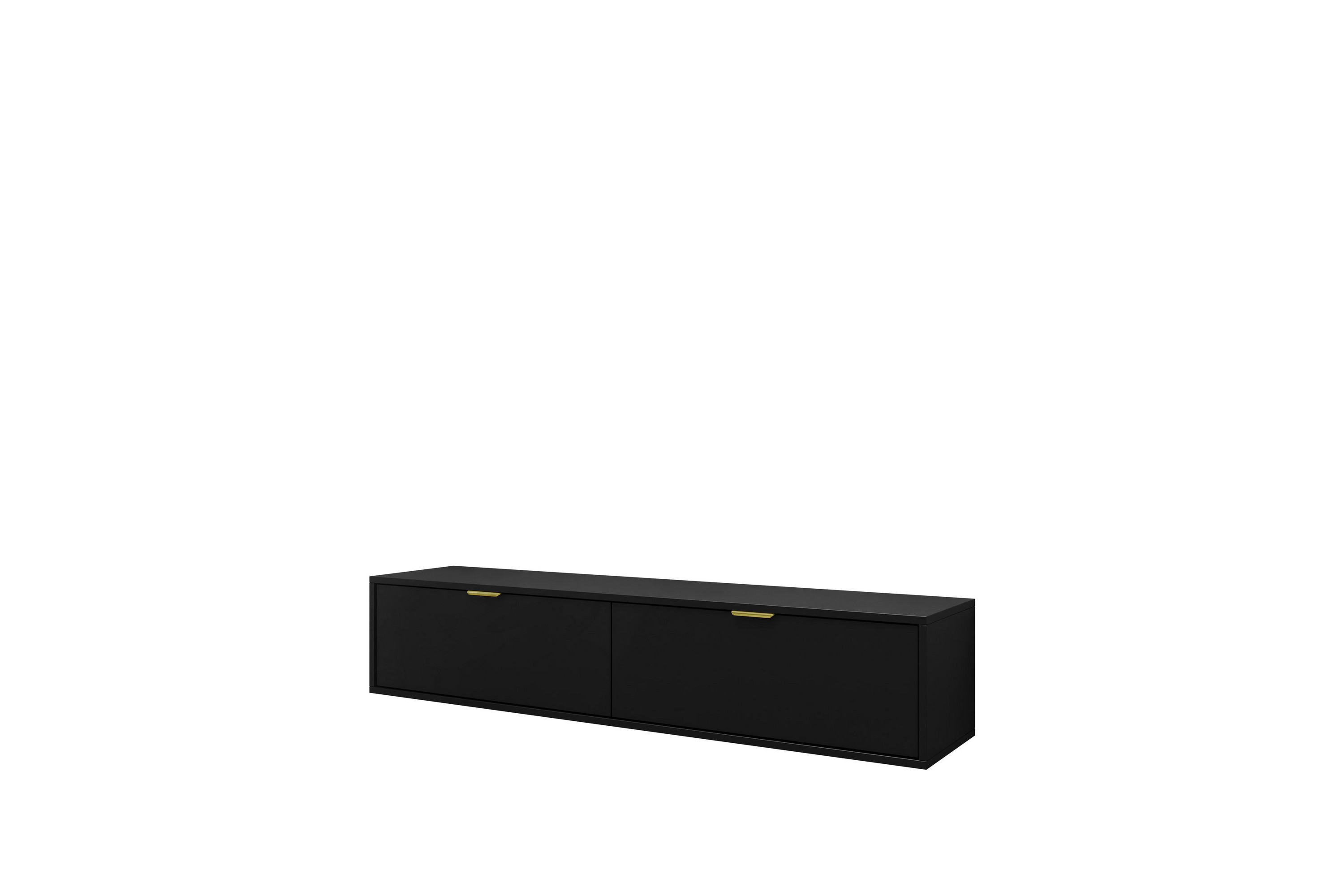 Kanta Tv-bänk 175 cm Svart