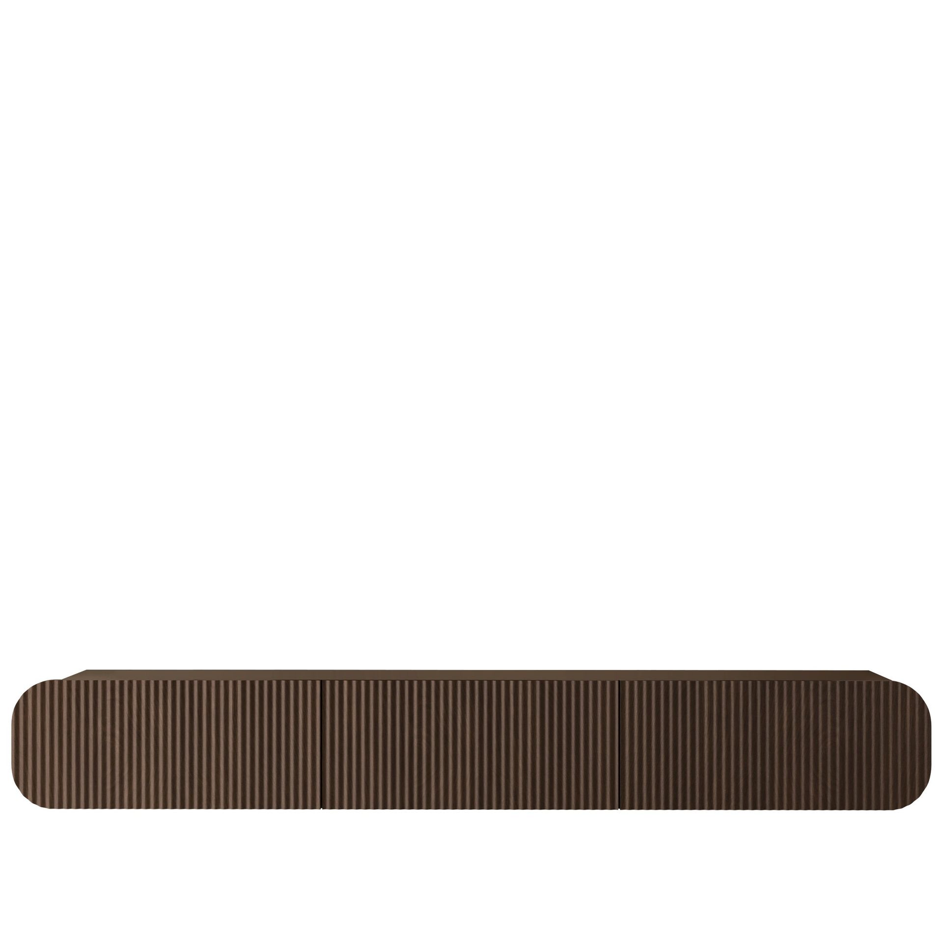 Lerva Tv-bänk 239 cm - Brun