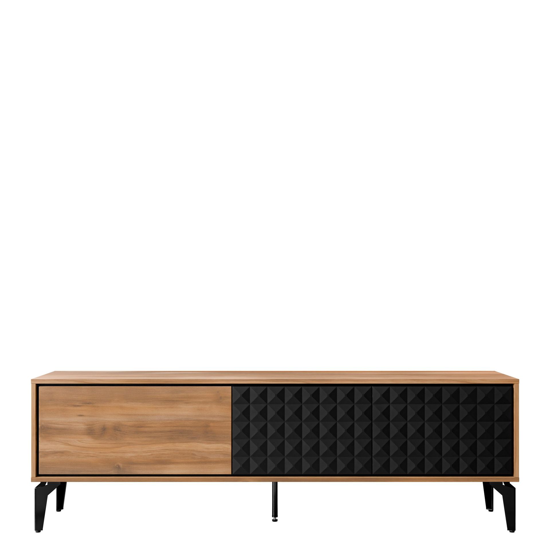 Lorvenn Tv-bänk 190 cm - Brun/Svart