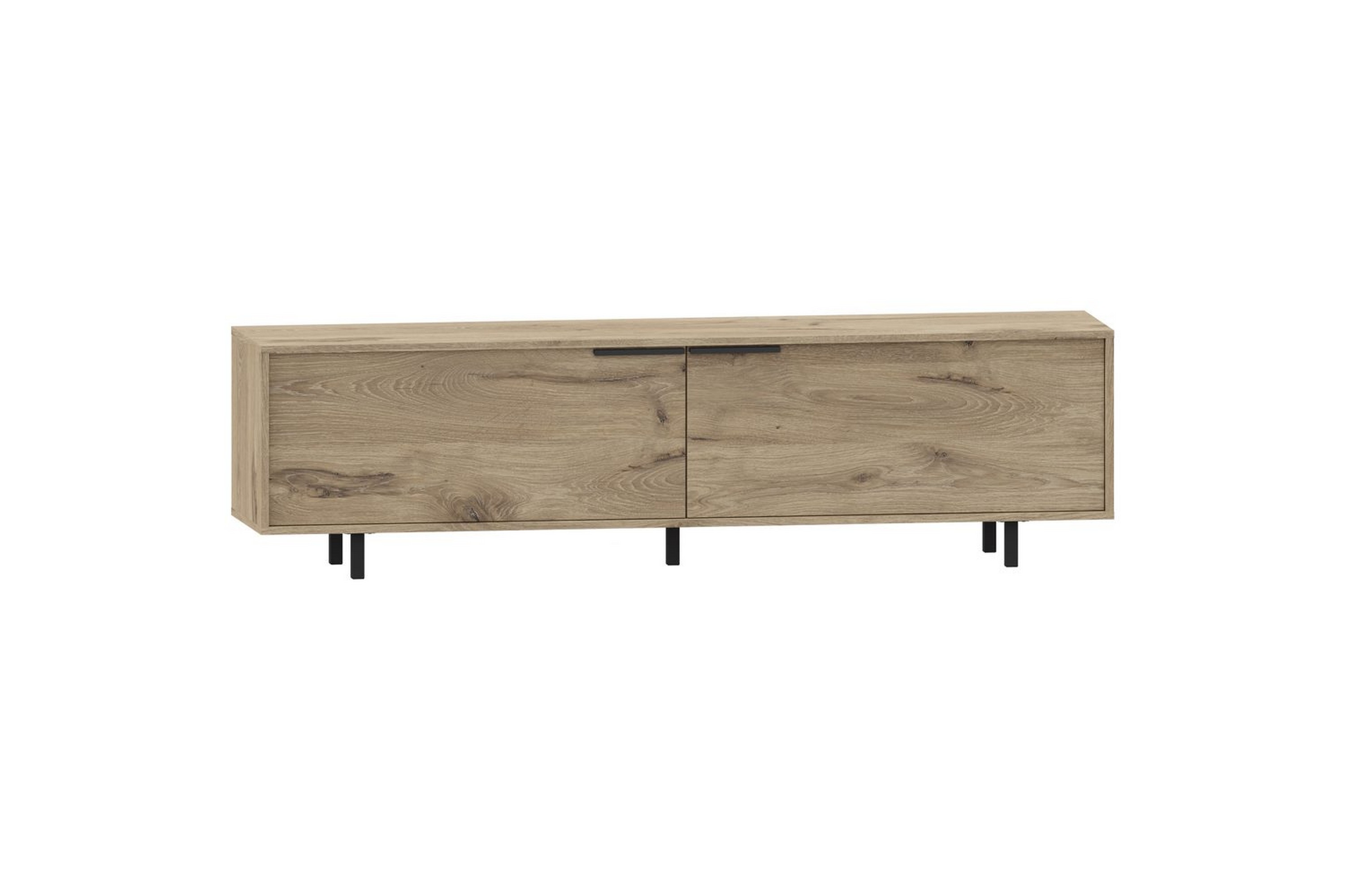 Lowboard Alberto 180x38x50 cm, Ek 180x38x50 cm, Ek
