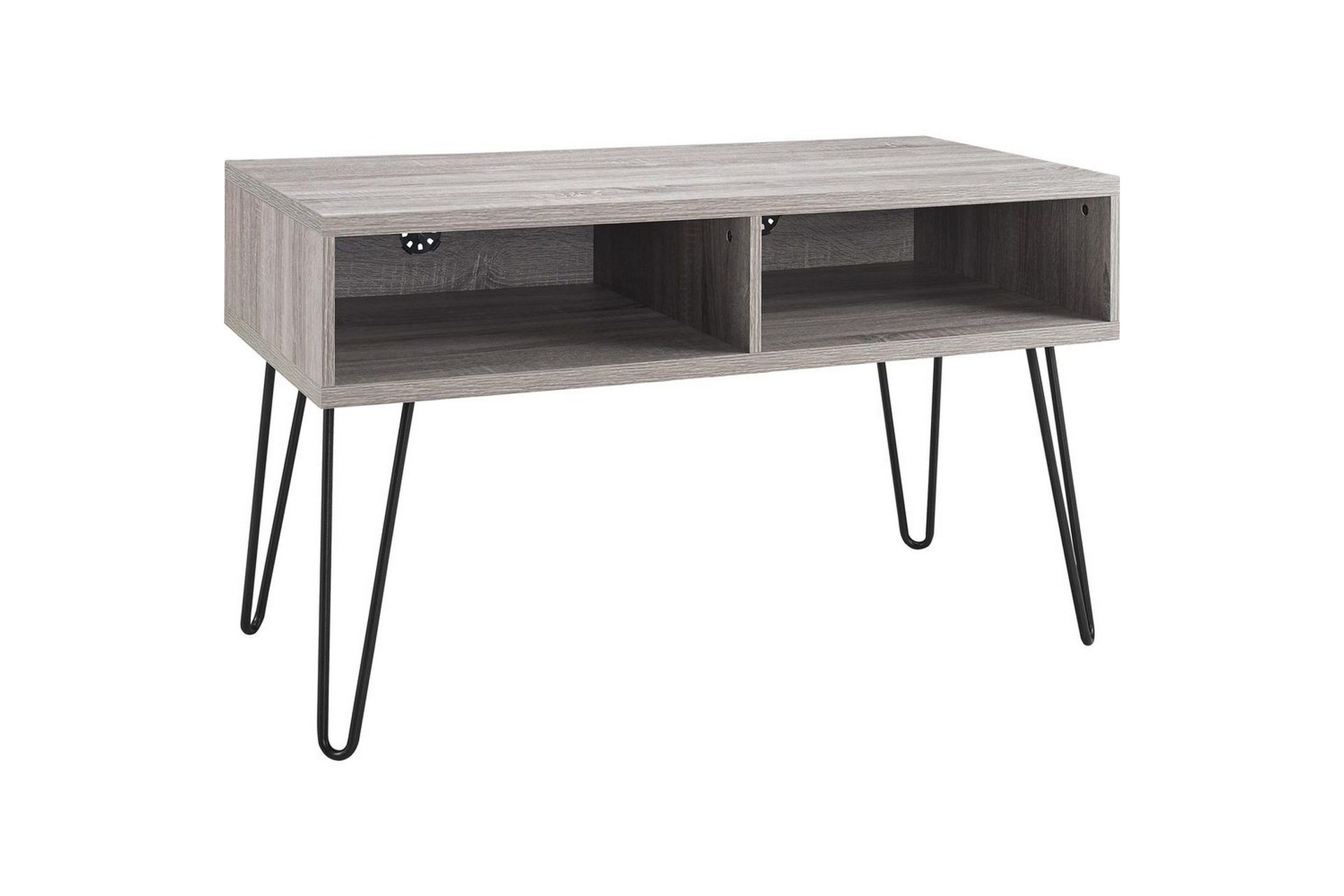 lowboard owen grå/ek - grå/ek