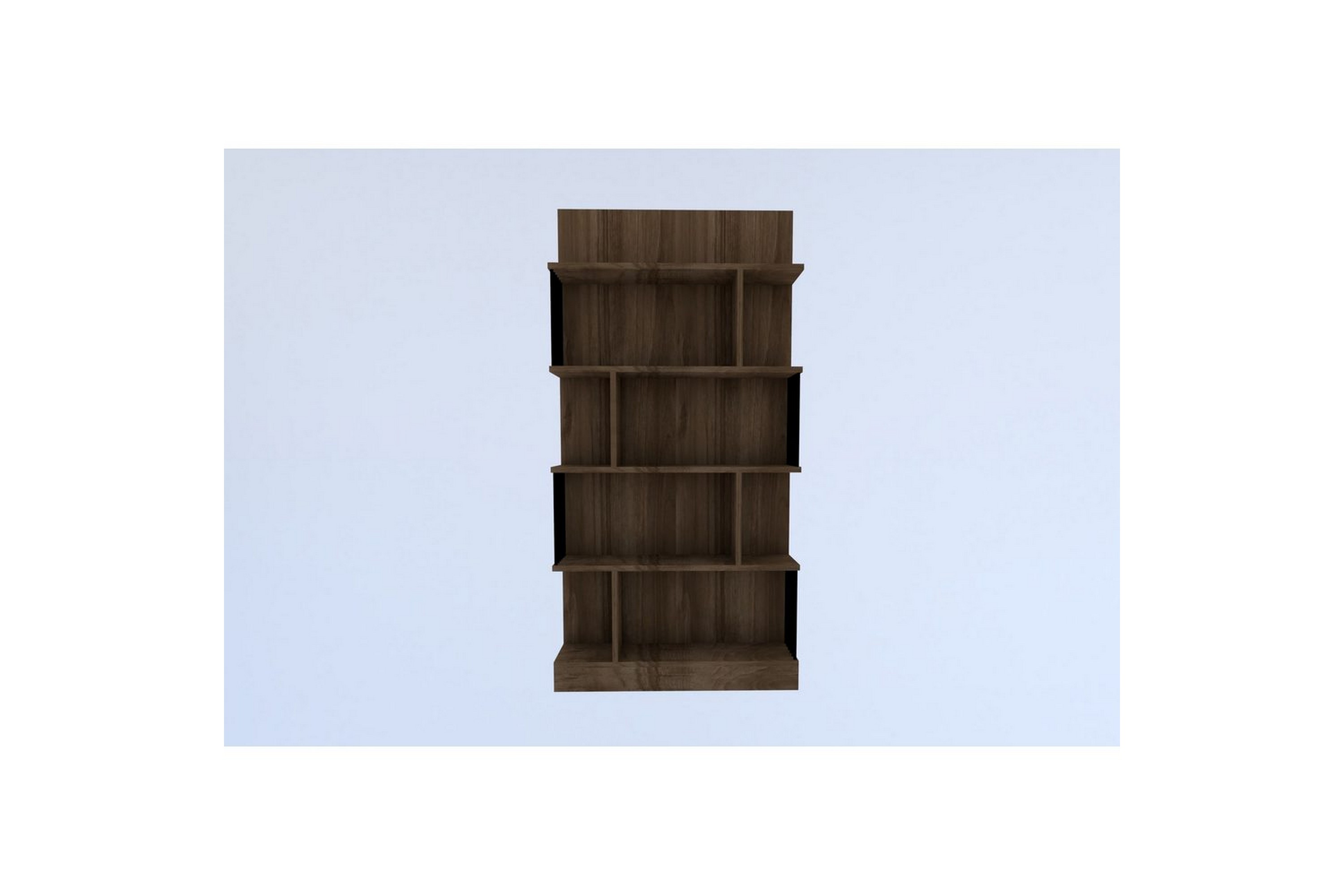 alexelle bokhylla 80 cm - valnöt