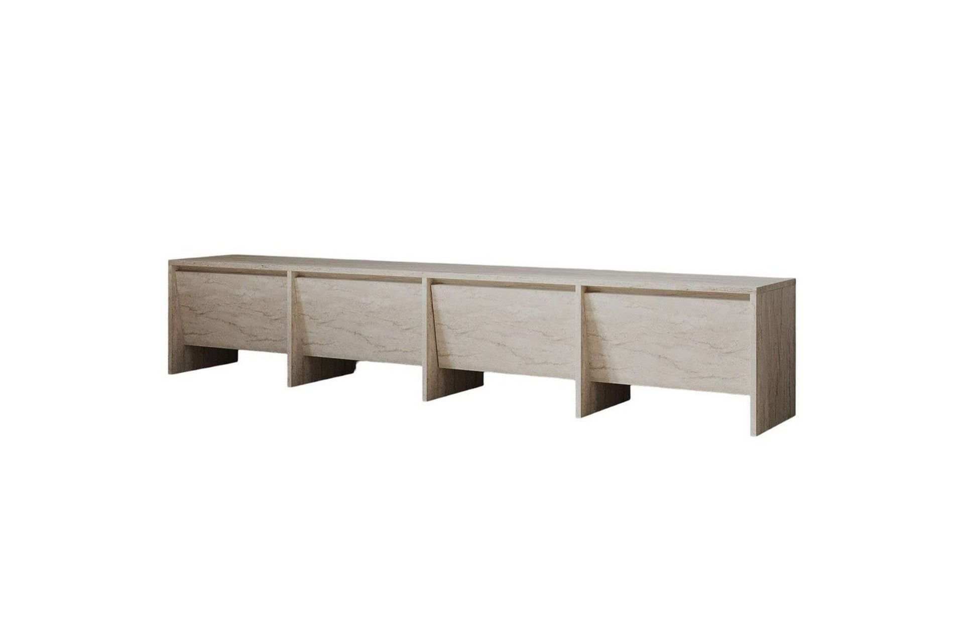 Crala Tv-b&auml;nk 180 cm - Travertine