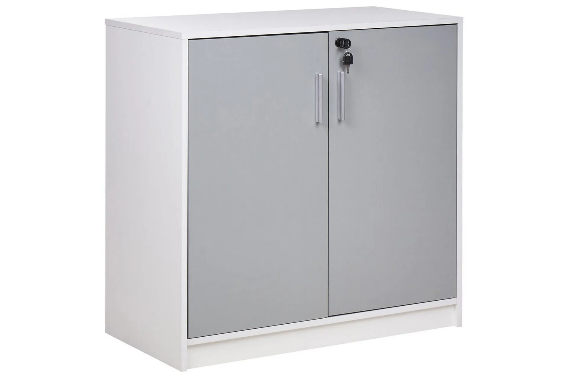 F&ouml;rvaringsenhet Zehna Gr&aring;, vit, 80x40x80 cm - Gr&aring;, vit, 80x40x80 cm