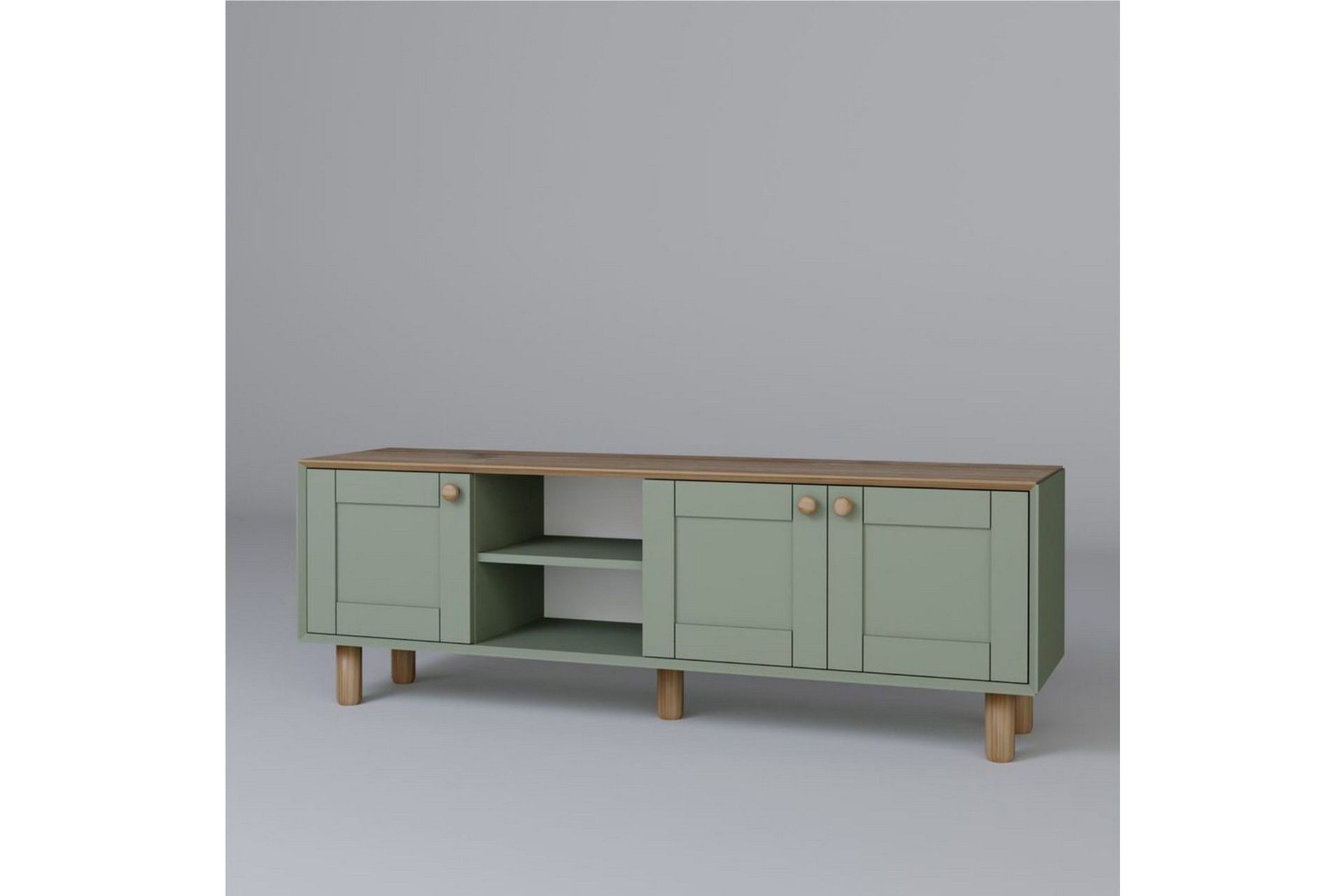 Kuniyoshi Tv-b&auml;nk 160 cm - Gr&ouml;n