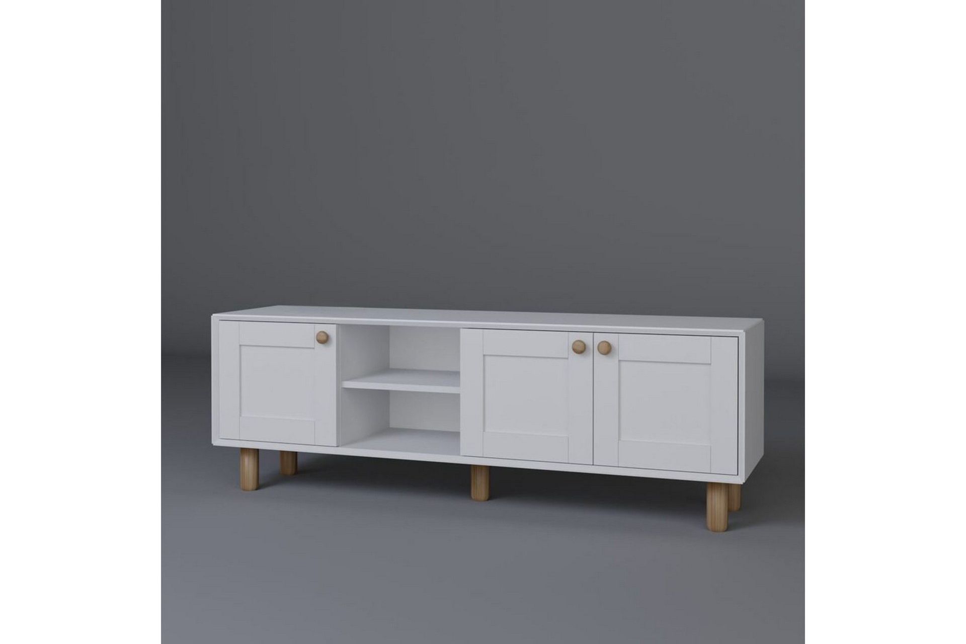 Kuniyoshi Tv-b&auml;nk 160 cm - Vit