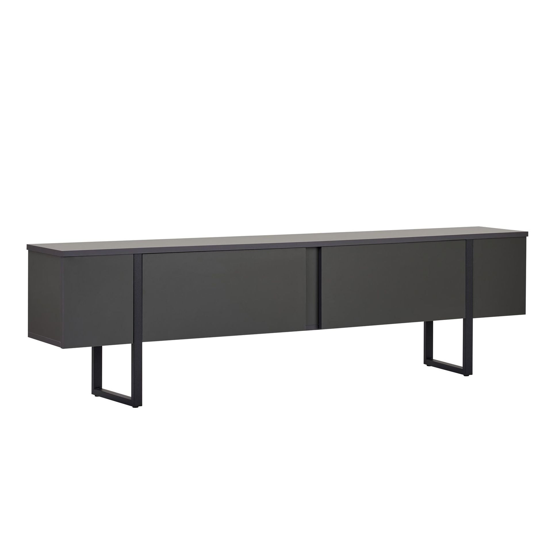 Nopira TV-b&auml;nk 180 cm - Antracit/Svart