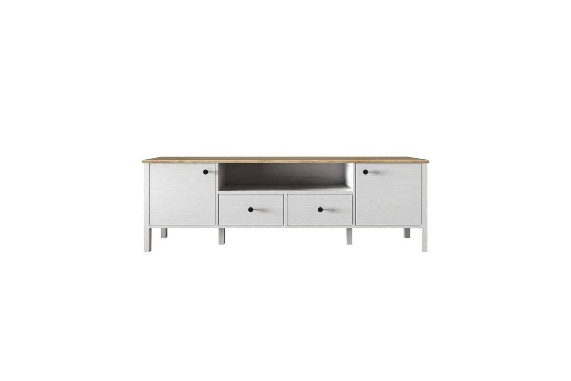 Thynor Tv-b&auml;nk 180 cm - Vit