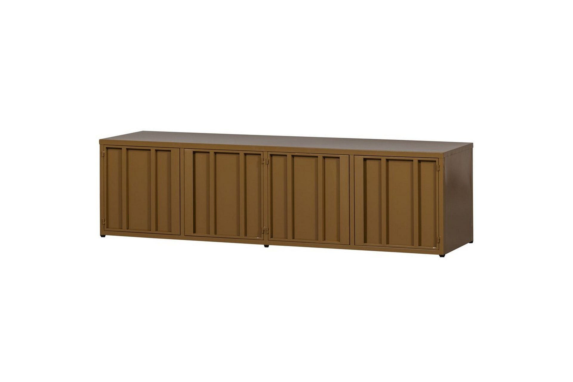 tv-bänk level - honungsgul