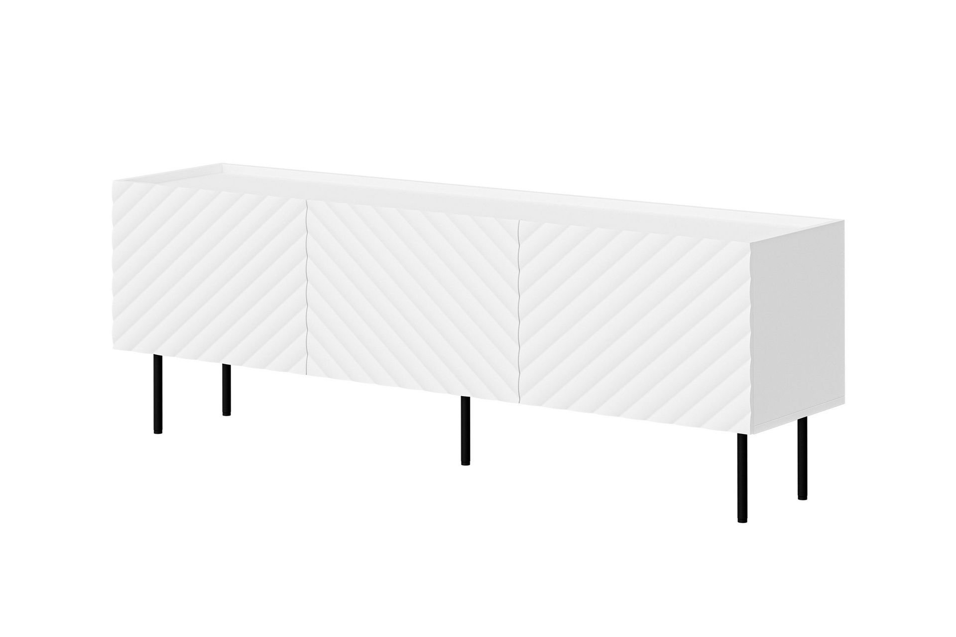 munkedal tv-bänk 166 cm - vit