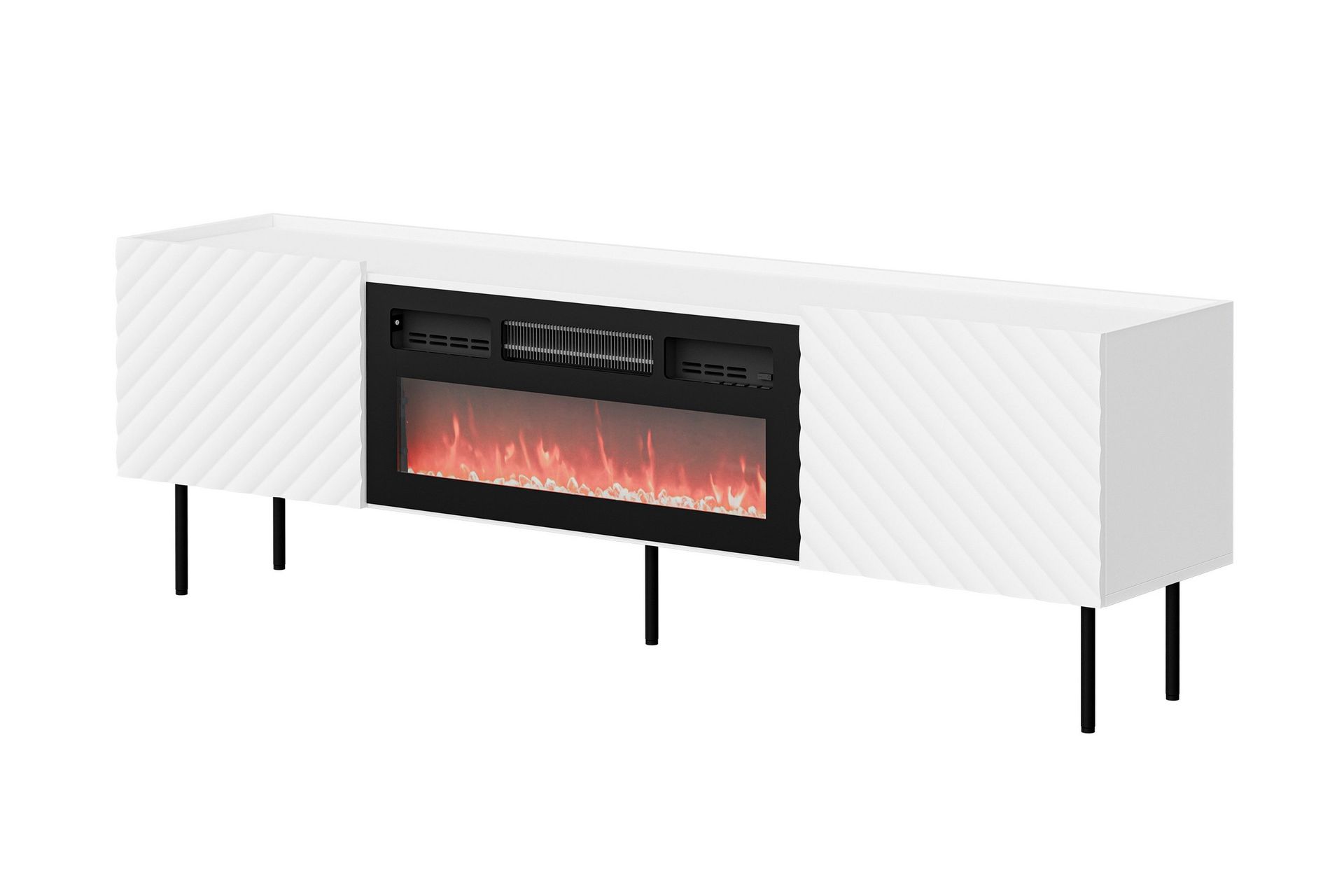 Munkedal Tv-b&auml;nk 181 cm - Vit