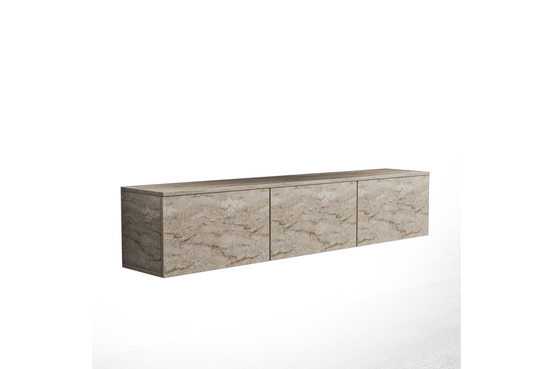 neon tv-bänk 160 cm beige - beige