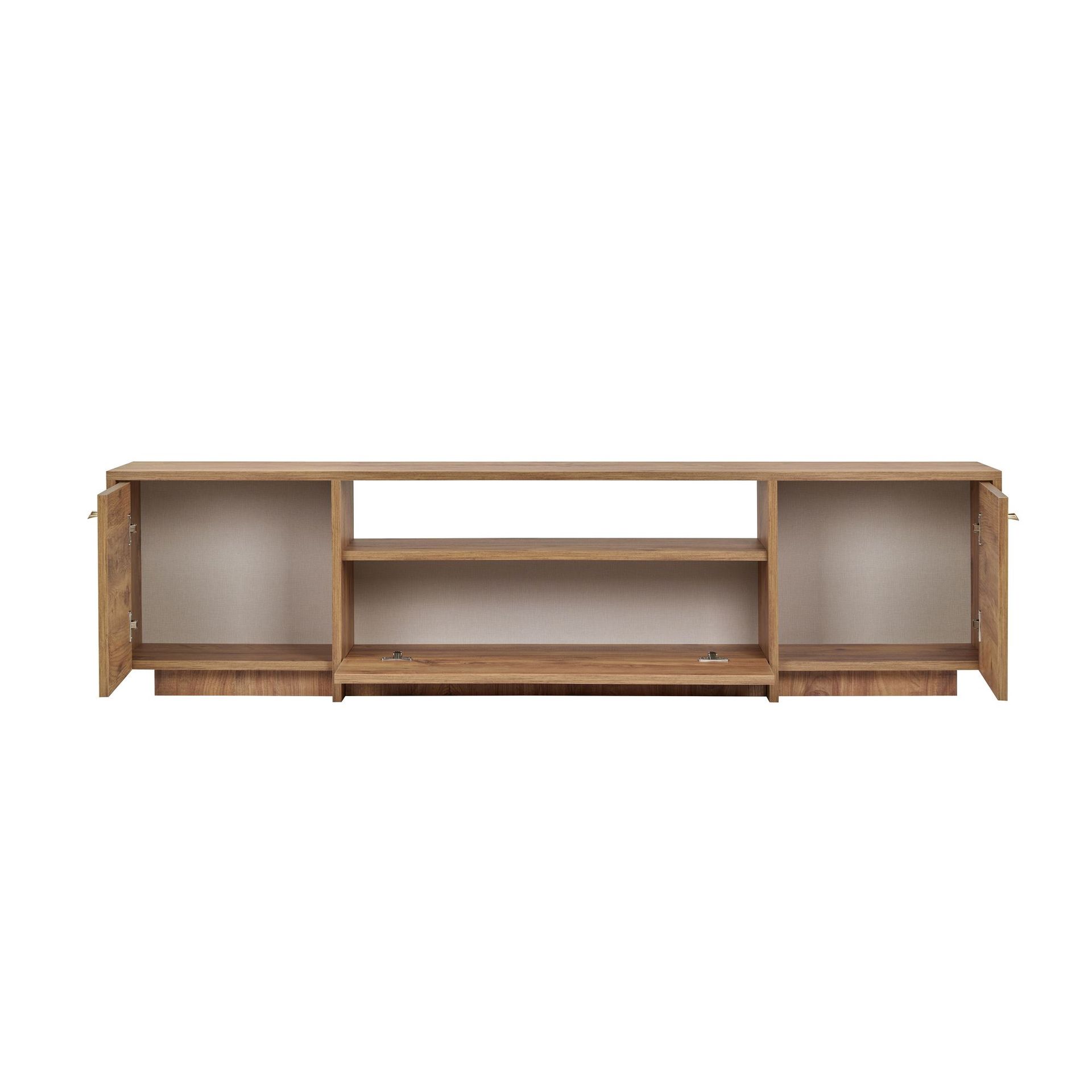 Nover TV-bänk 180x46x35 cm - Atlantic Pine