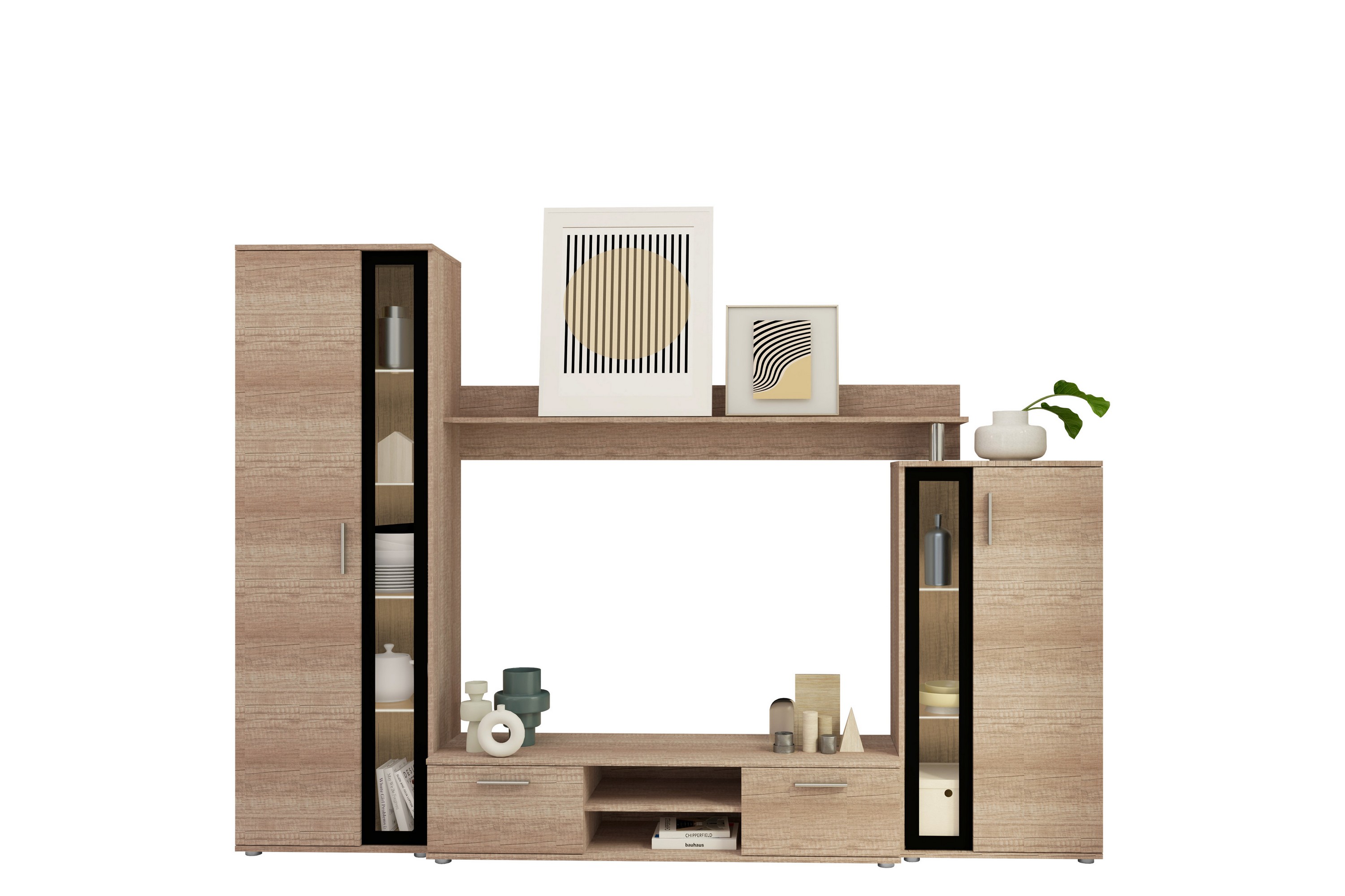 Olerum Tv-möbelset 256x40 cm Natur