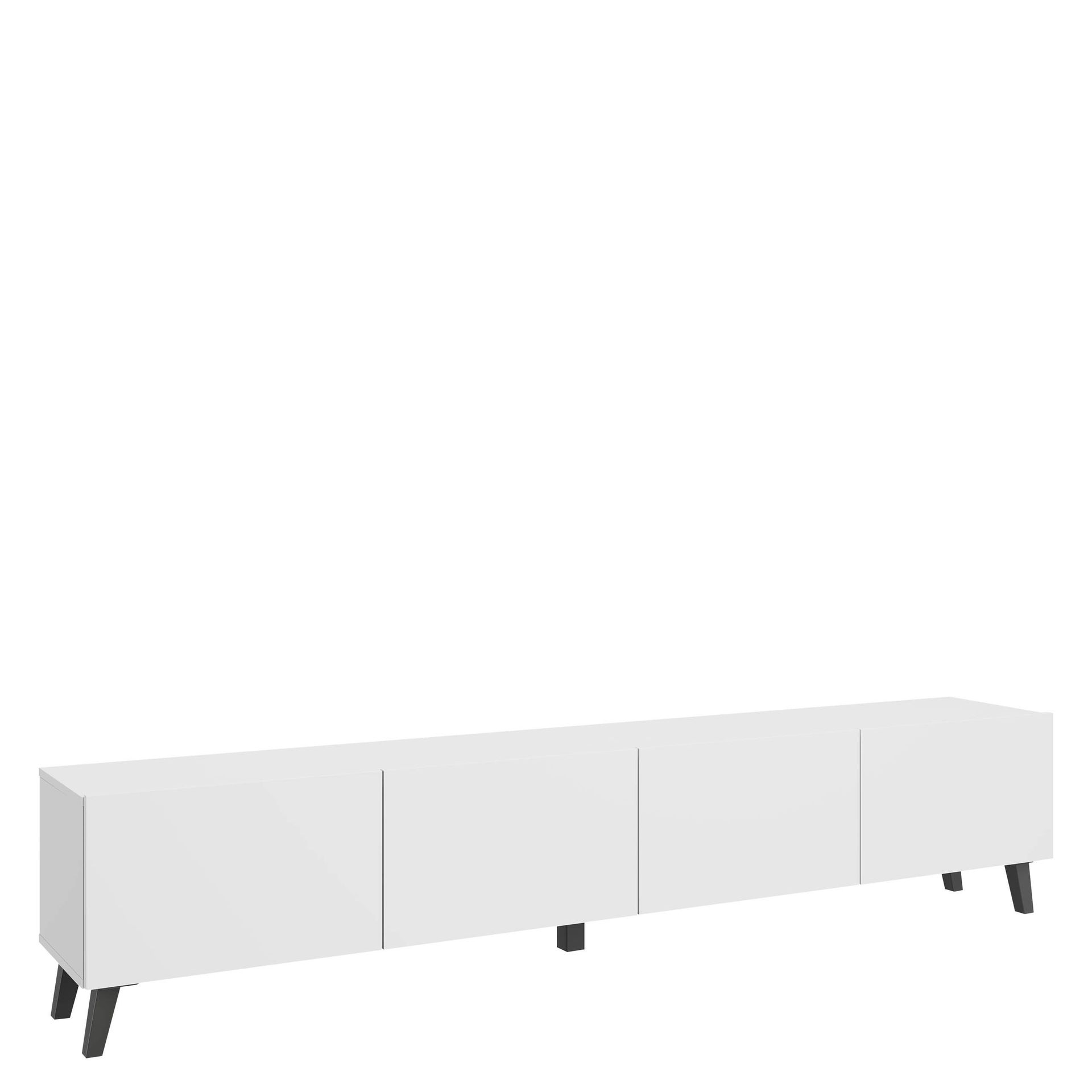 Orvik Tv-b&auml;nk 190 cm - vit