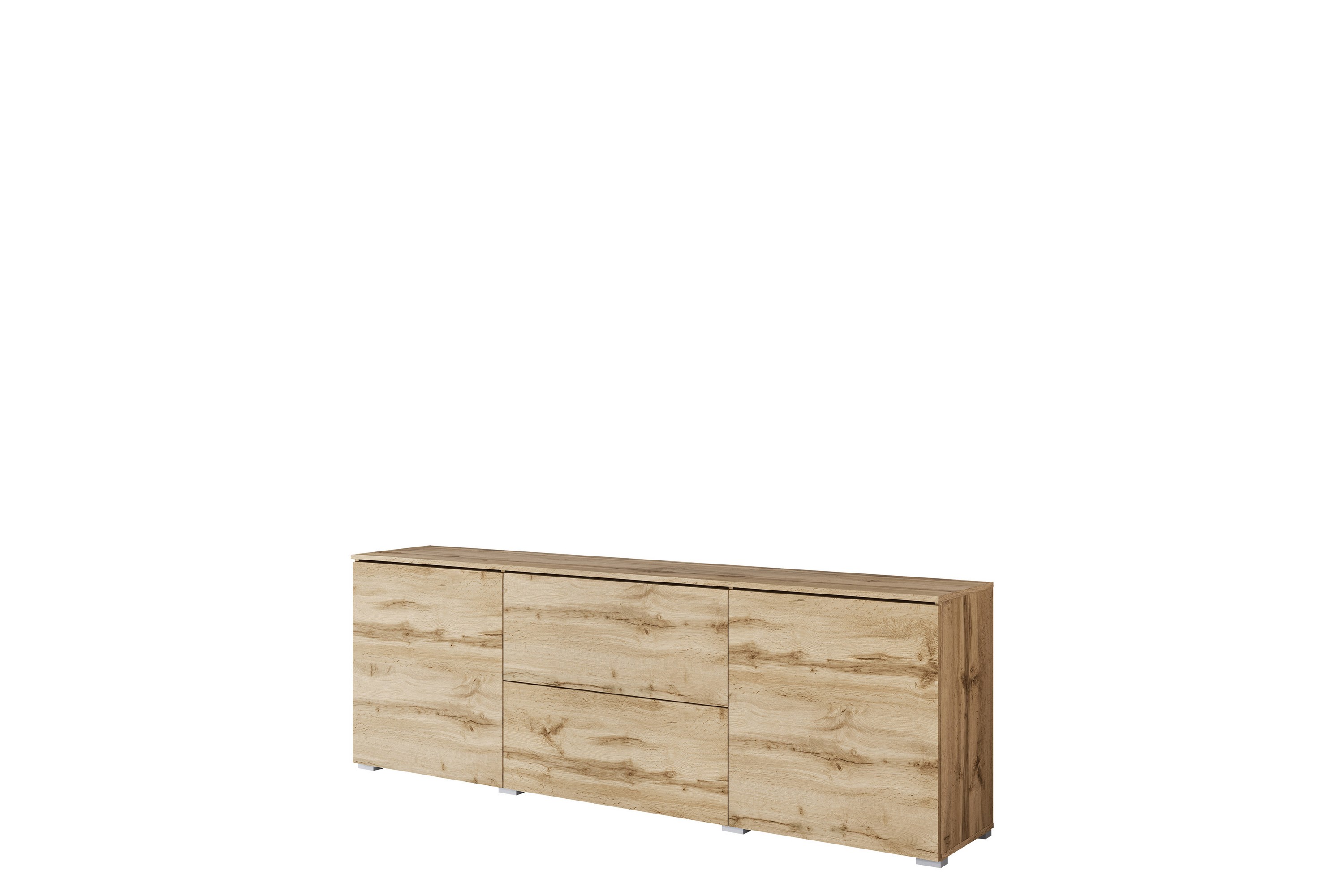 sherie tv-bänk 180 cm - brun