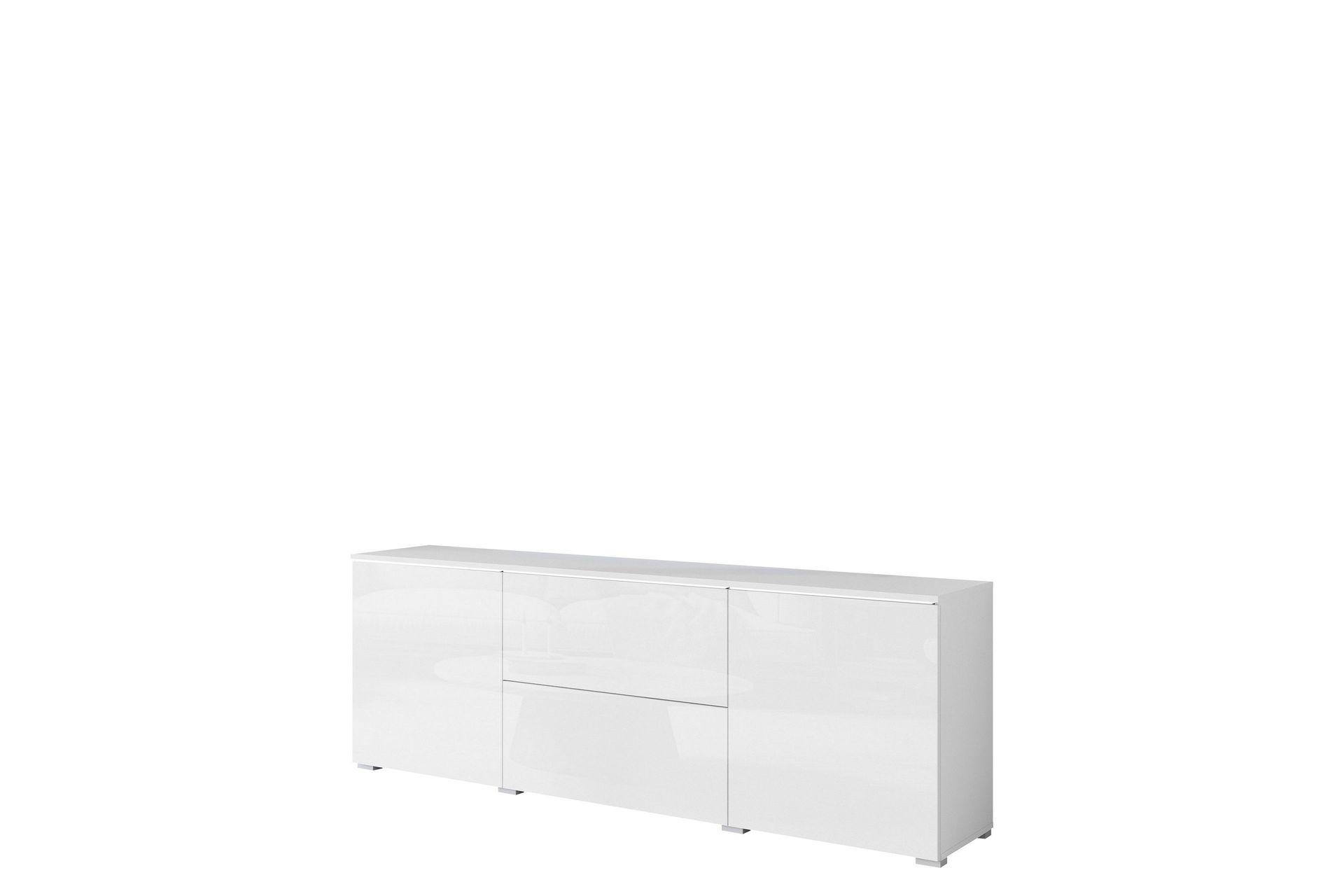 sherie tv-bänk 180 cm - vit