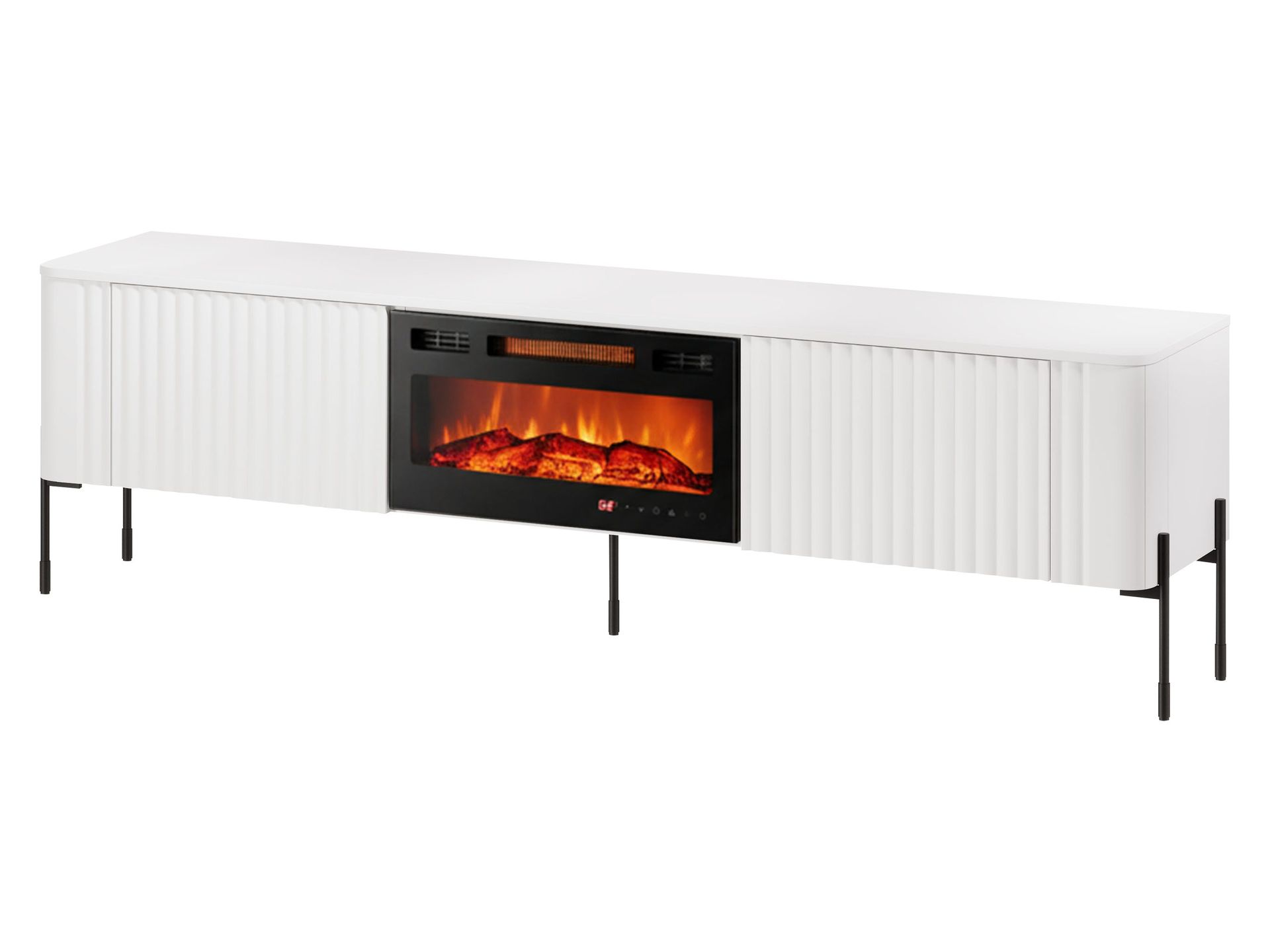 Sherie Tv-bänk 190 cm - Vit