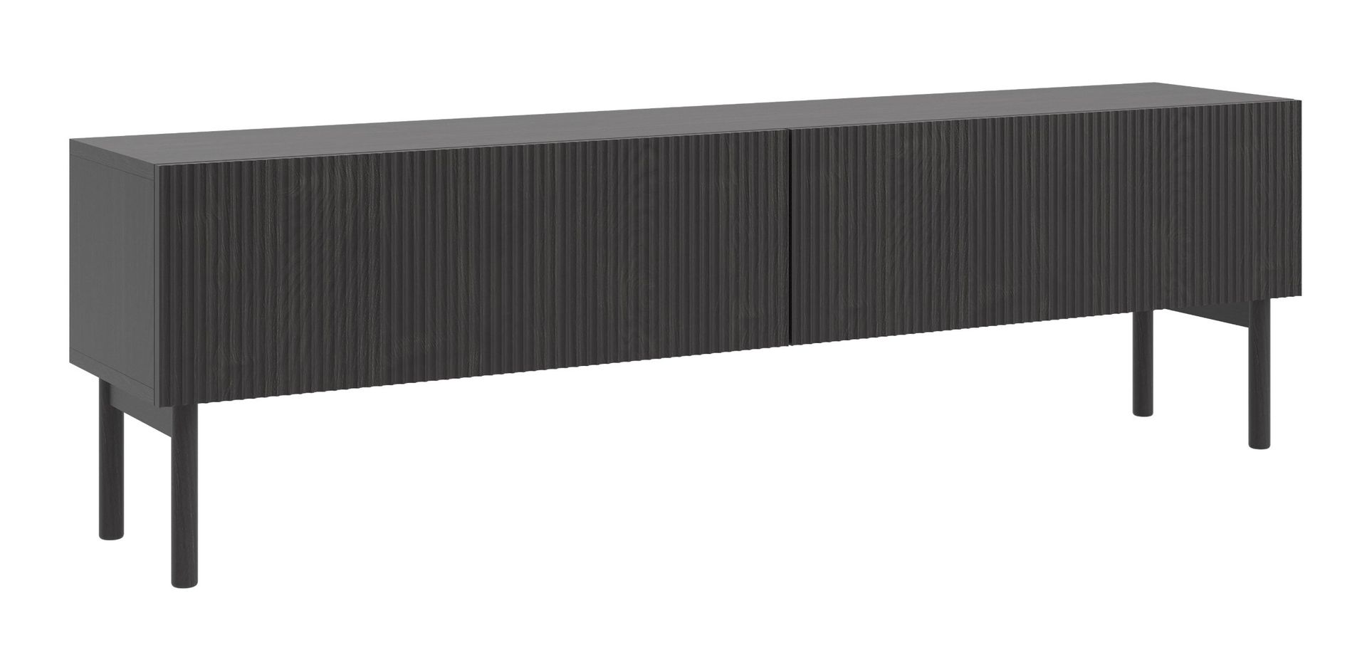 Takayo Tv-b&auml;nk 176 cm - Svart