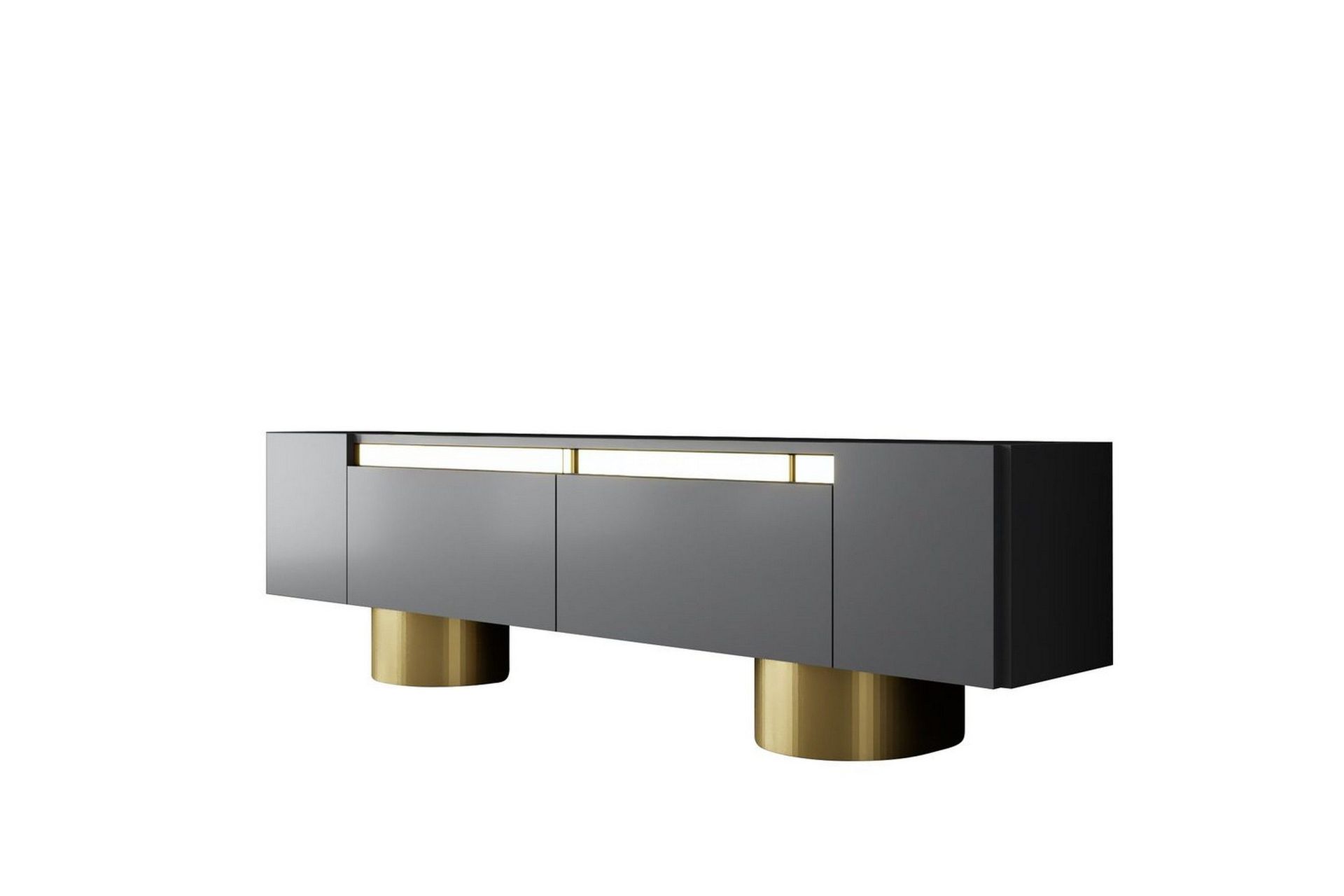 TV-b&auml;nk Antracit / Rany - Antracit / Rany