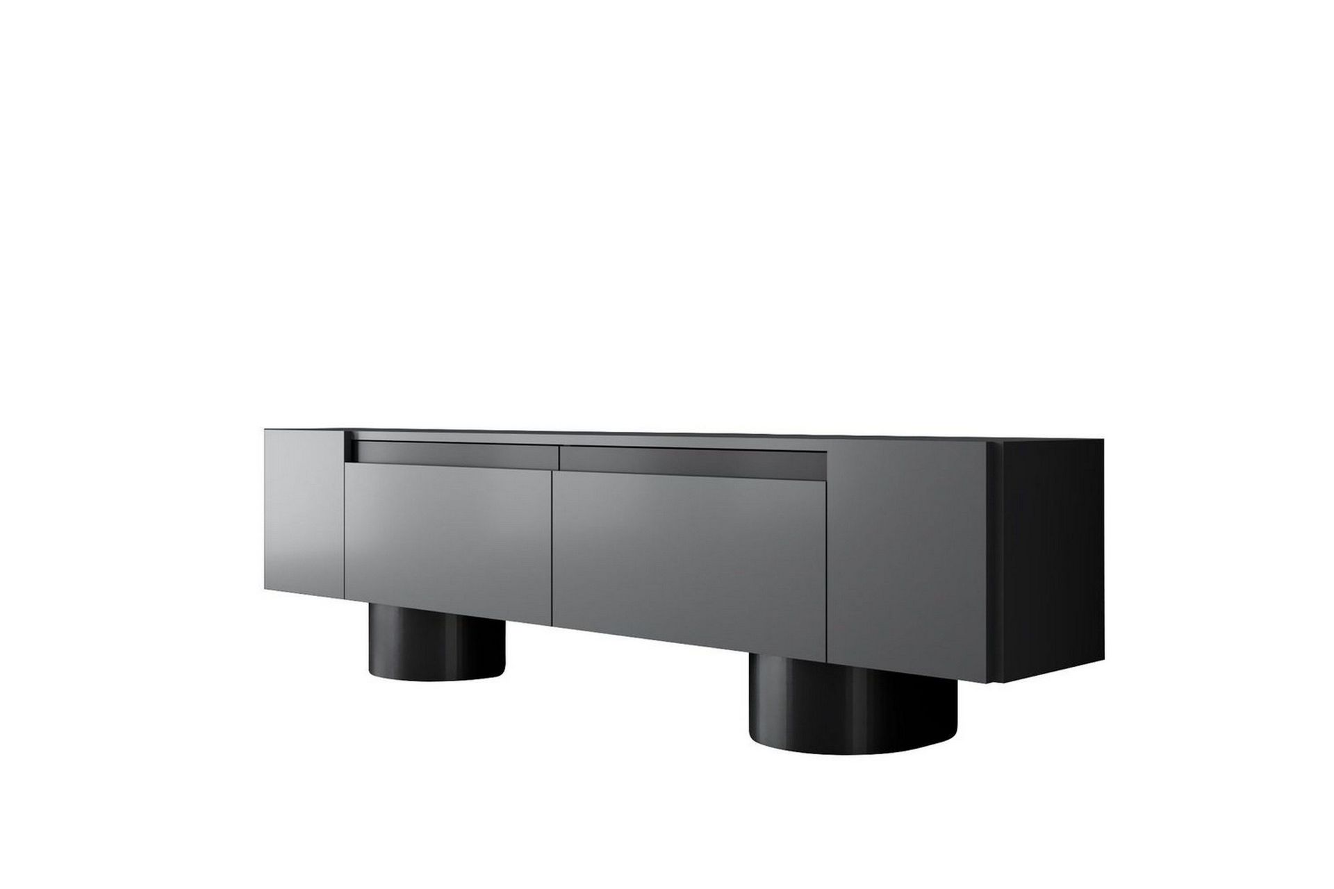 TV-b&auml;nk Antracit / Svart - Antracit / Svart