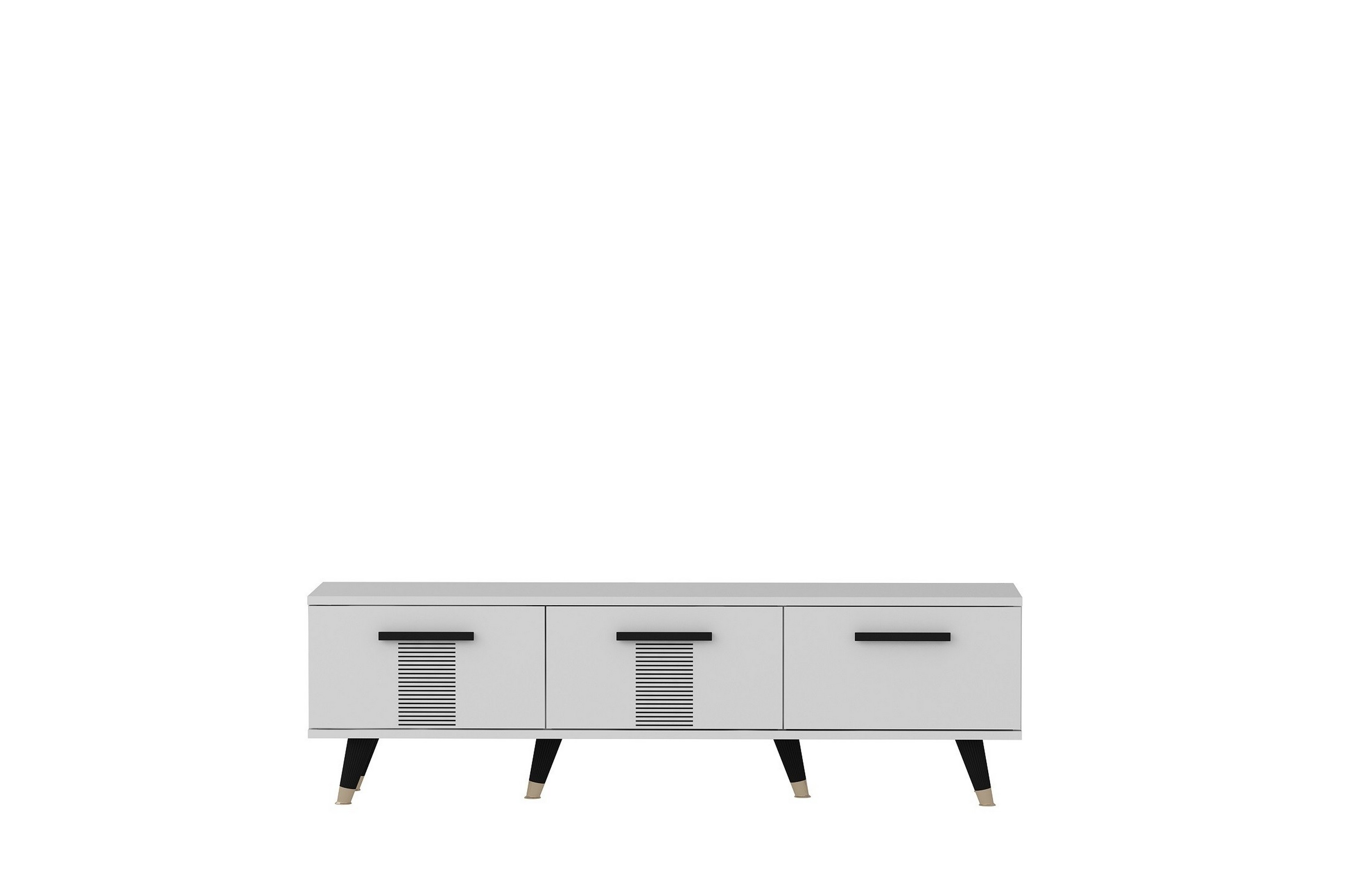 Tv-bänk Asimo 150x35 cm Vit Hanah Home