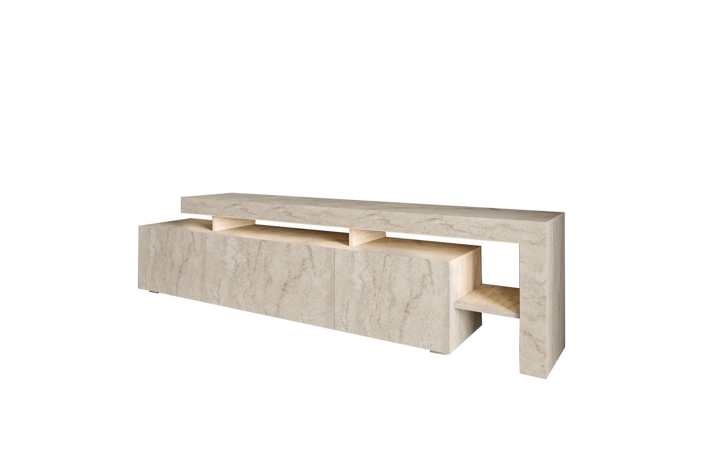 tv-bänk beliza 192 cm - beige