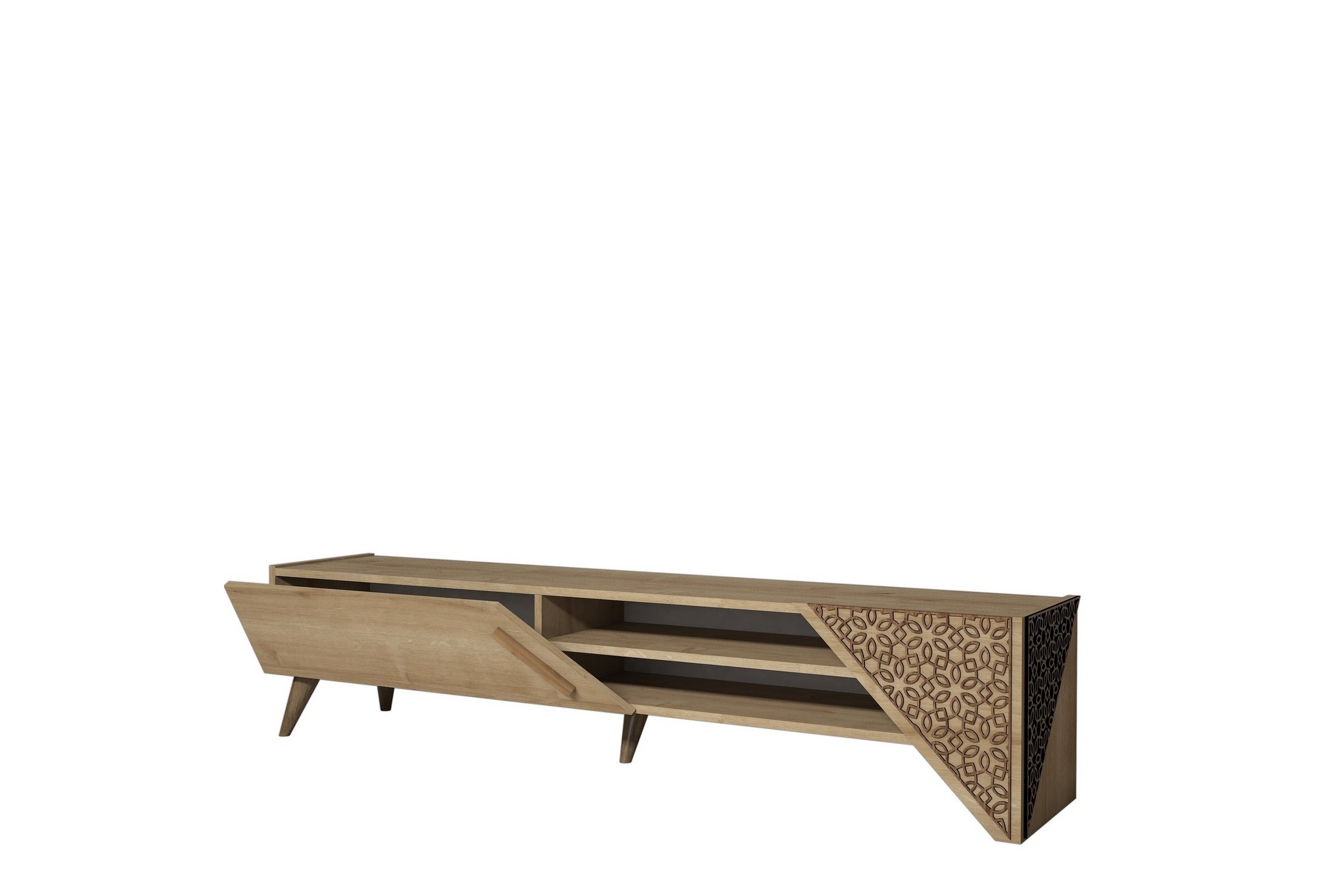 Tv-bänk Beril 180 cm Ek