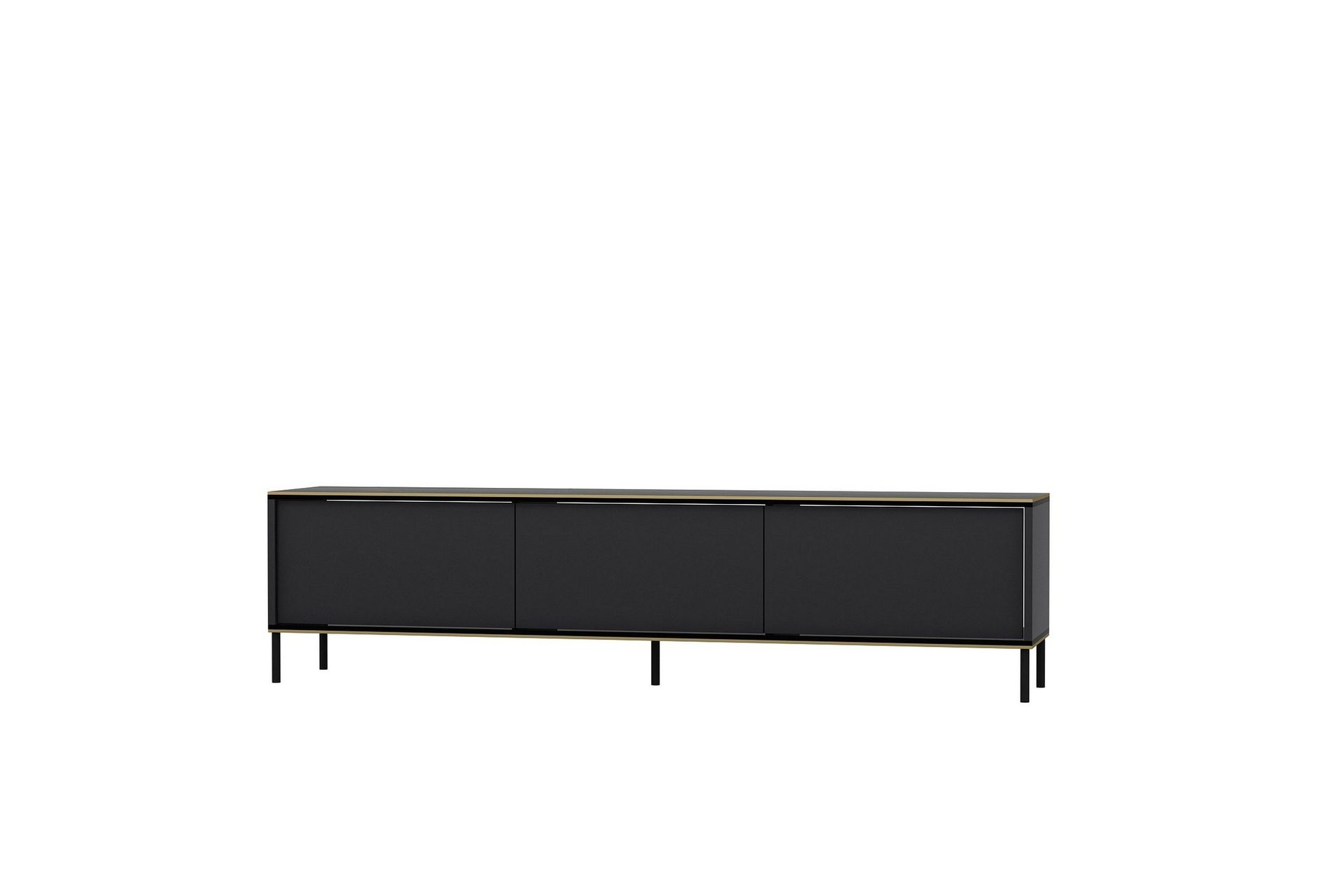 Imaj Tv-b&auml;nk 180x35 cm Svart - Hanah Home