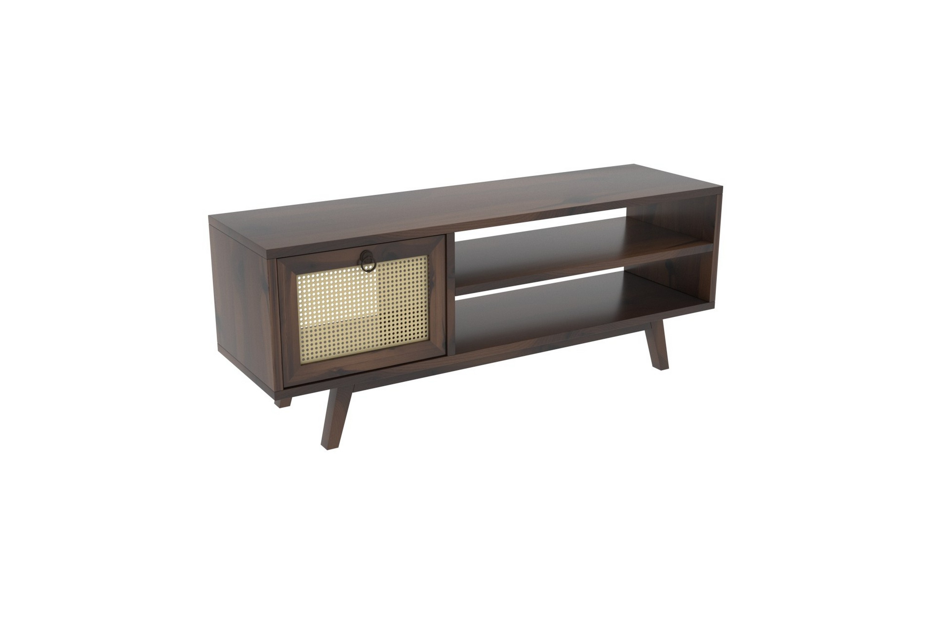 Tv-bänk Julee 120x30 cm Brun Hanah Home
