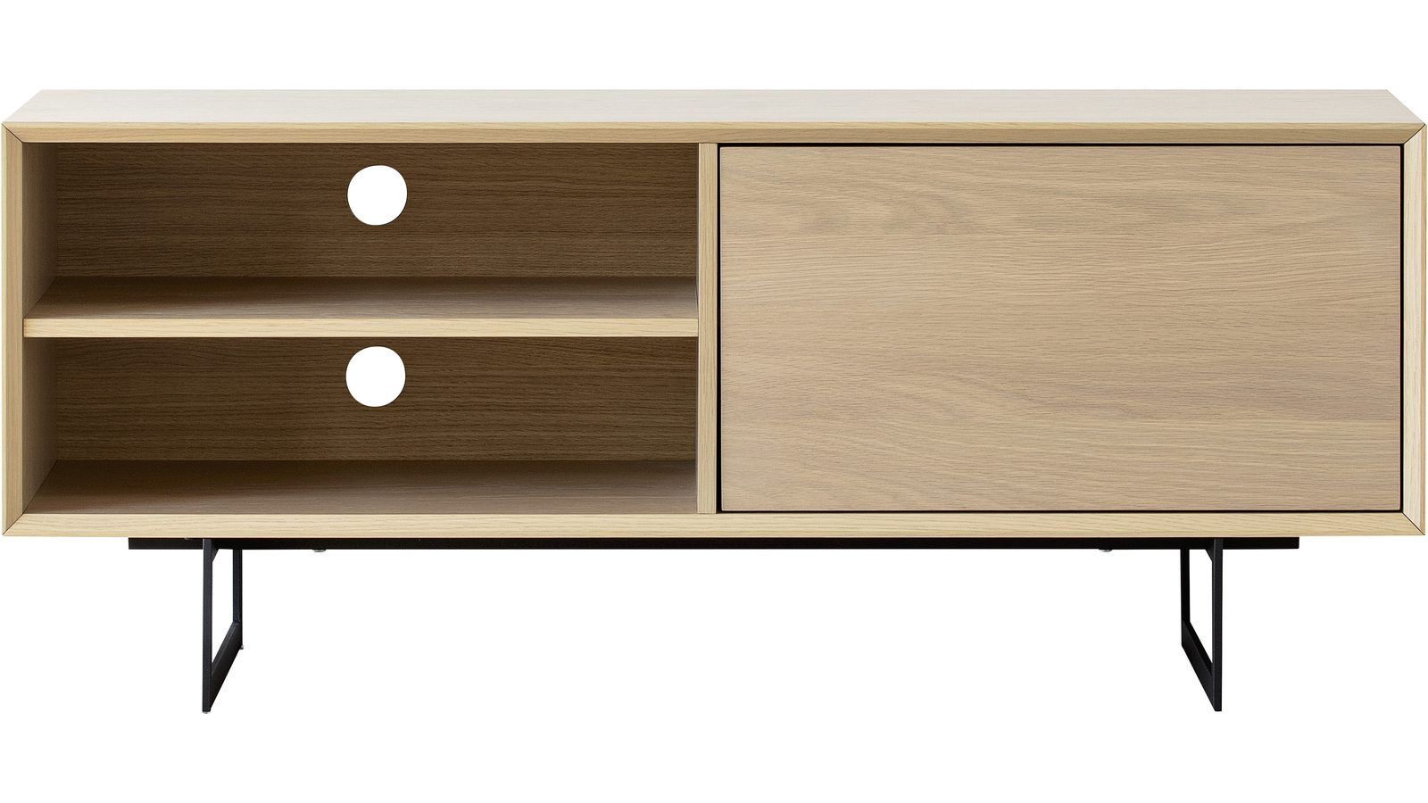 TV-bänk Junionne 120x42x50 cm - Ek