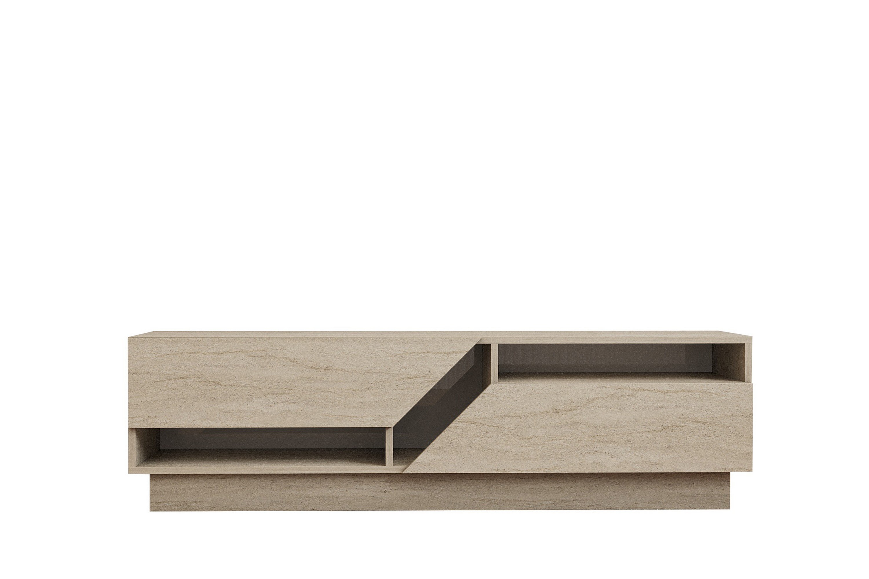 tv-bänk kozani 160 cm - beige